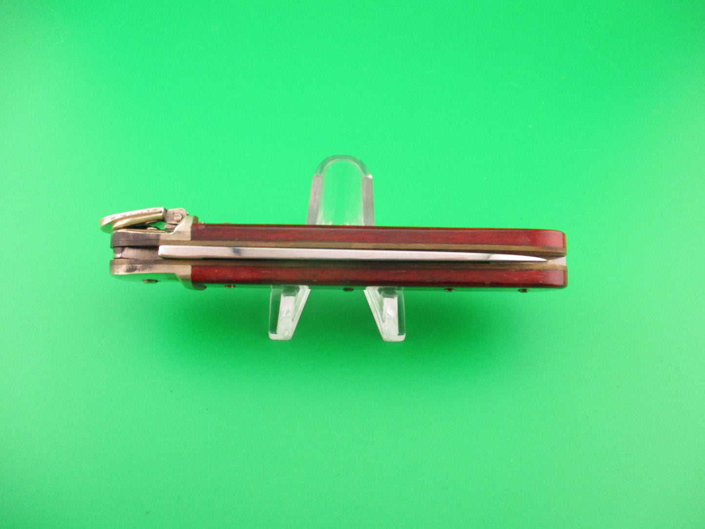 BOKER TREE BRAND CLASSIC 712 11cm German Lever automatic knife Red bone
