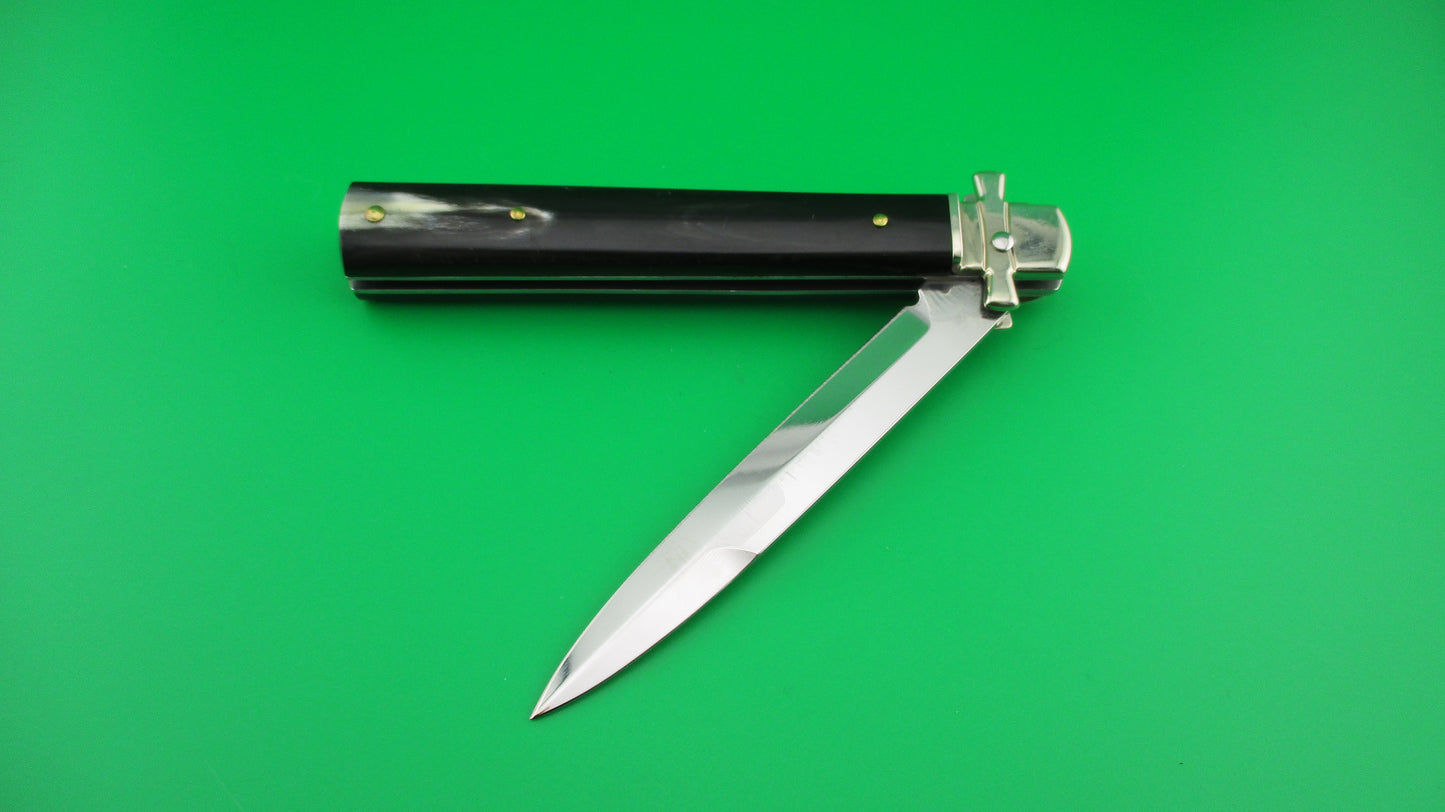z AGA CAMPOLIN 23cm Dominus Italian Lever release automatic knife NIB