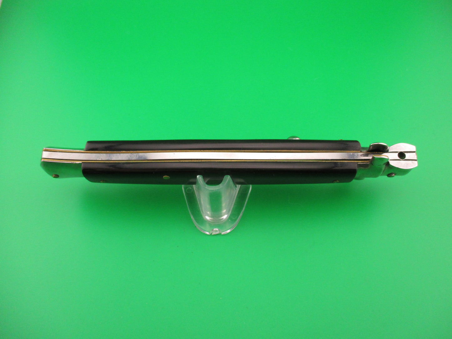 MADE ITALY 33cm Italian Swivel bolster vintage automatic knife