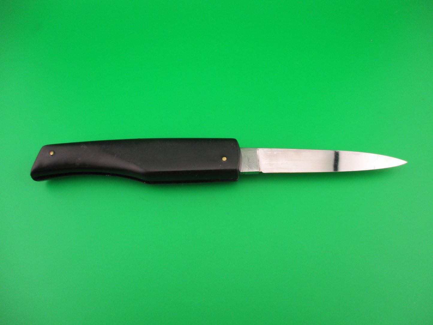 Ackermannchen ROSTFREI 20cm Italian Collini Flylock Black automatic knife