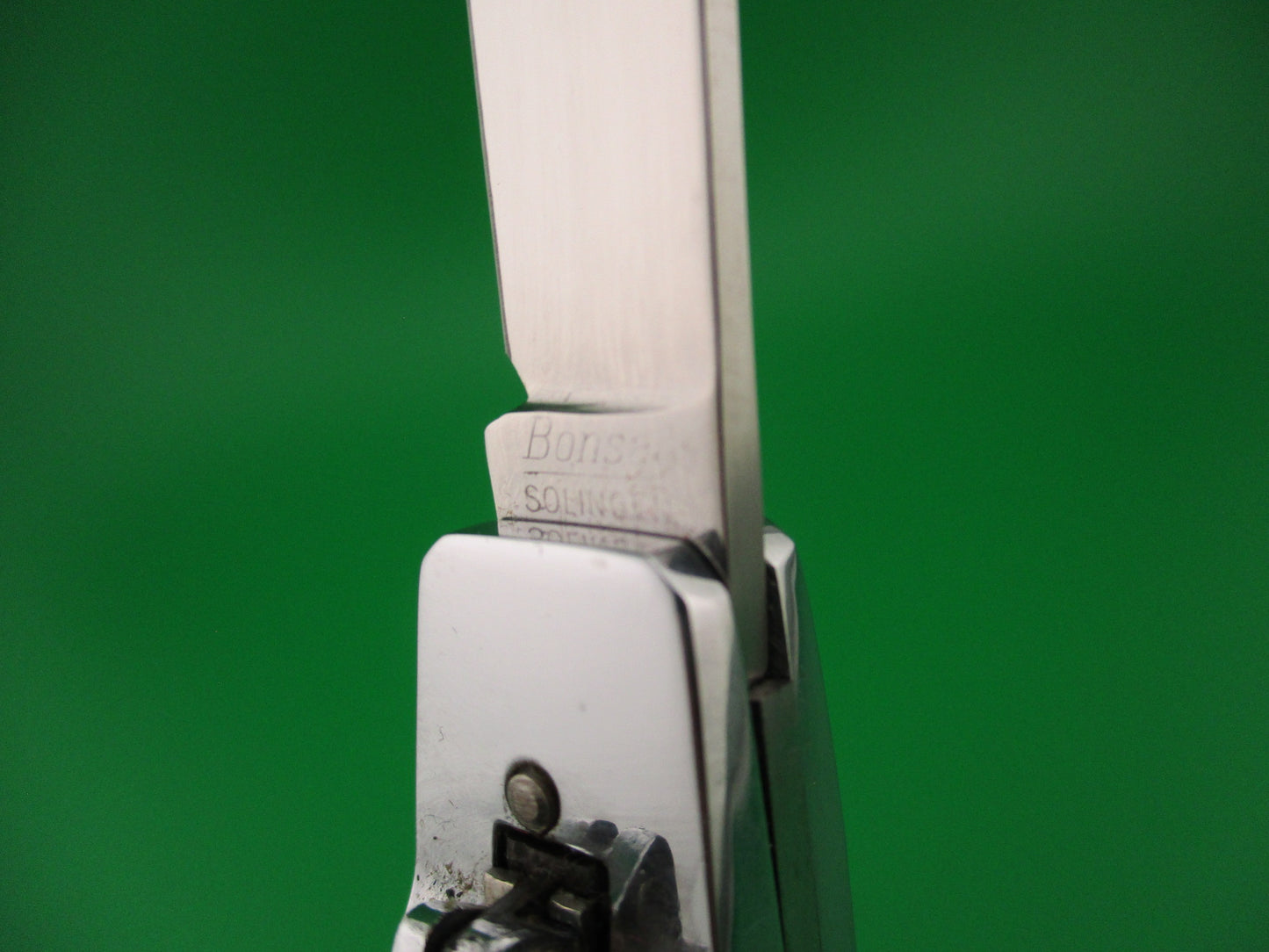 Bonsa SOLINGEN GERMANY 10cm German Hollow Lever All metal automatic knife