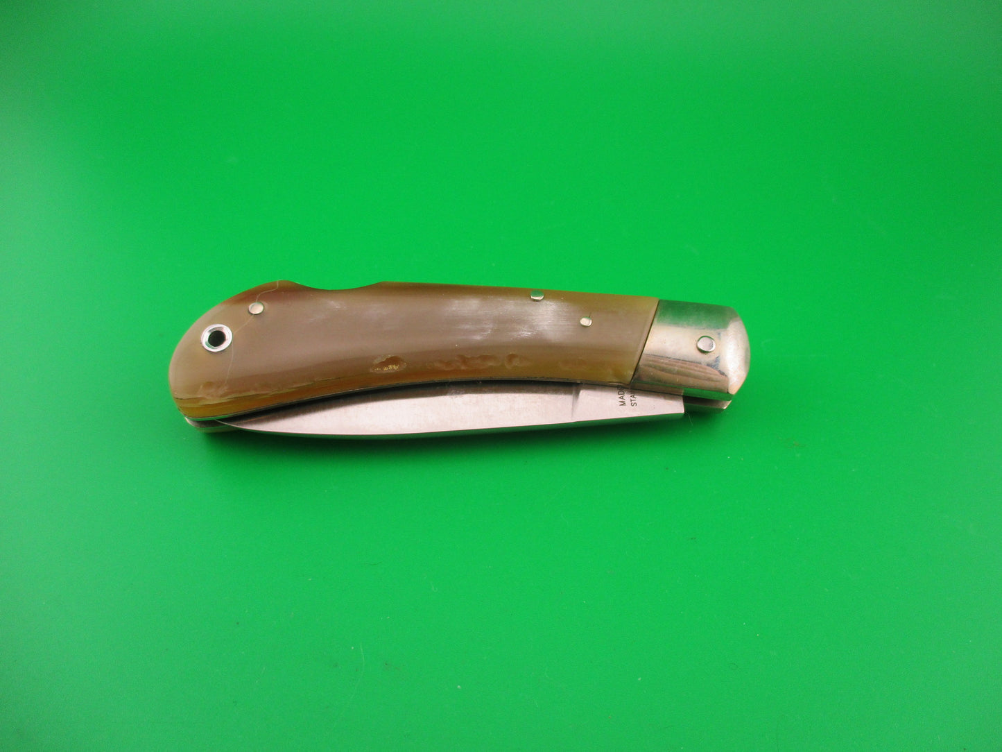 AKC 18cm Italian Lockback Horn Speed Hunter First Run automatic knife