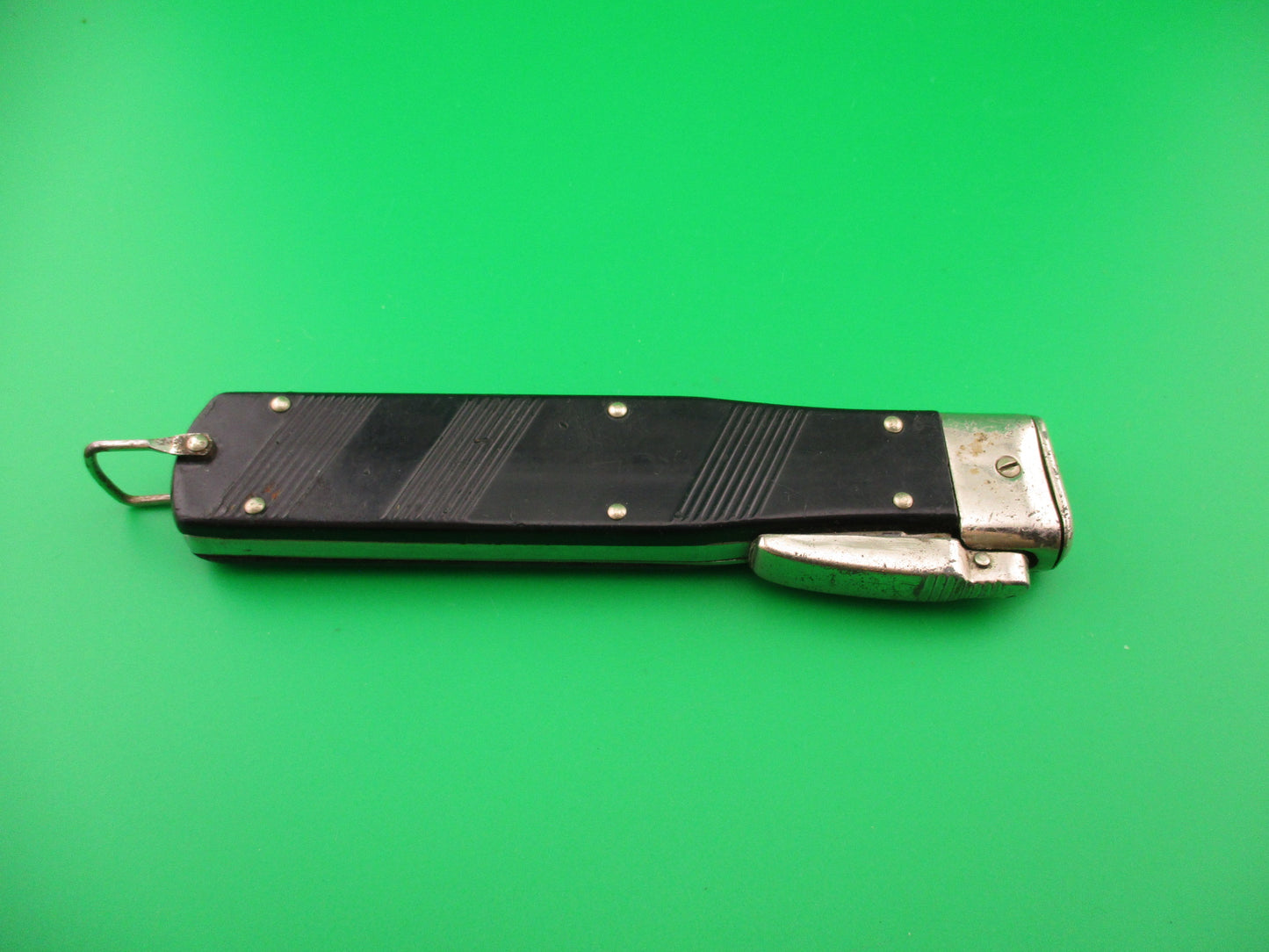 EICKHORN ROSTFREI 1959 23cm German Trap door Gravity knife military