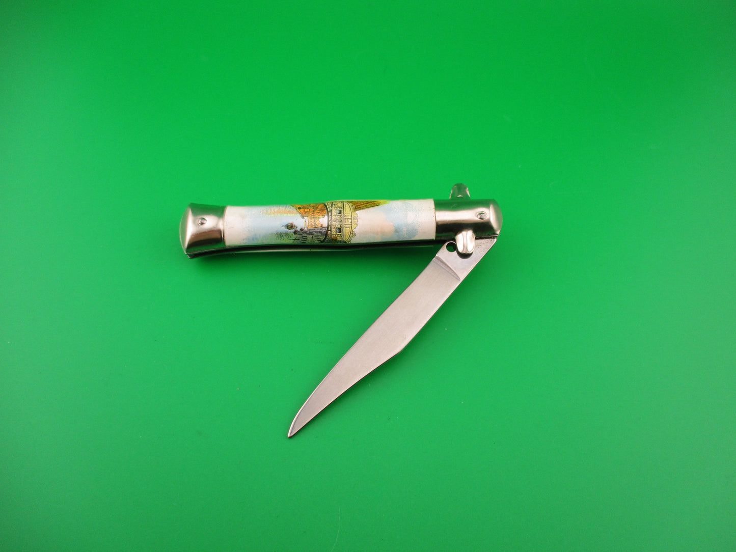 INOX 18cm Italian Ricordo di Venezia Souvenir of Venice automatic knife