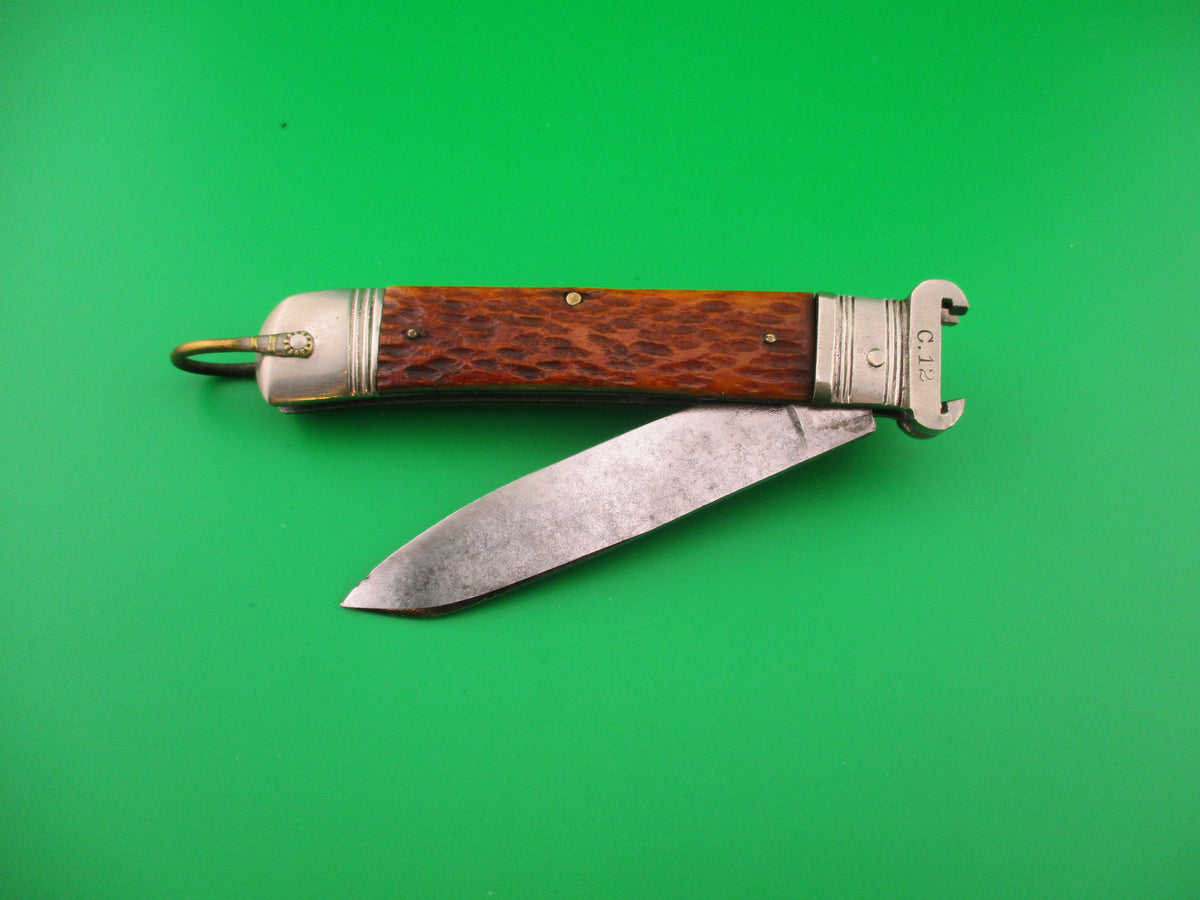 BAZAR 20cm German Shell Puller Lever vintage automatic knife
