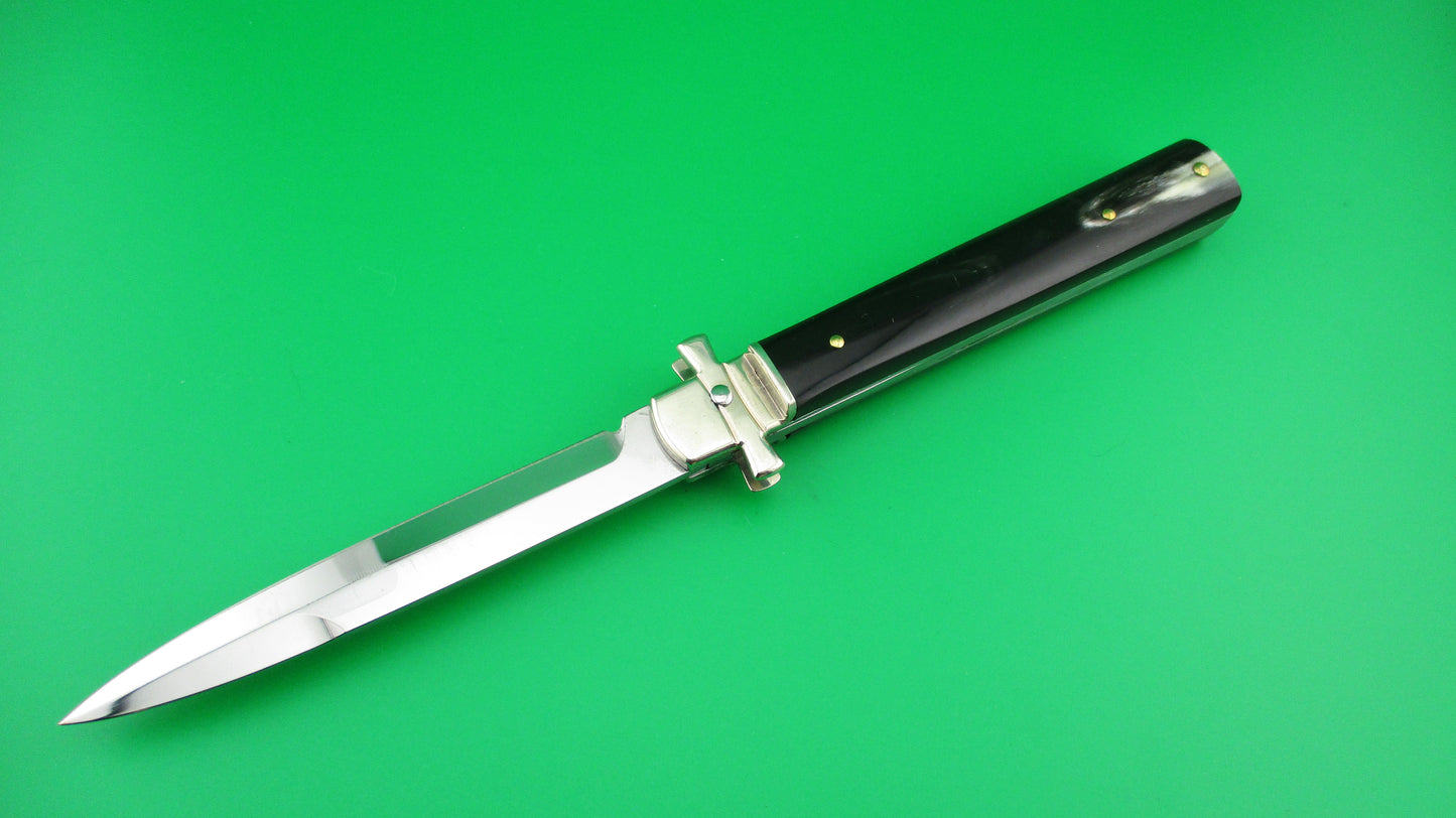 z AGA CAMPOLIN 23cm Dominus Italian Lever release automatic knife NIB