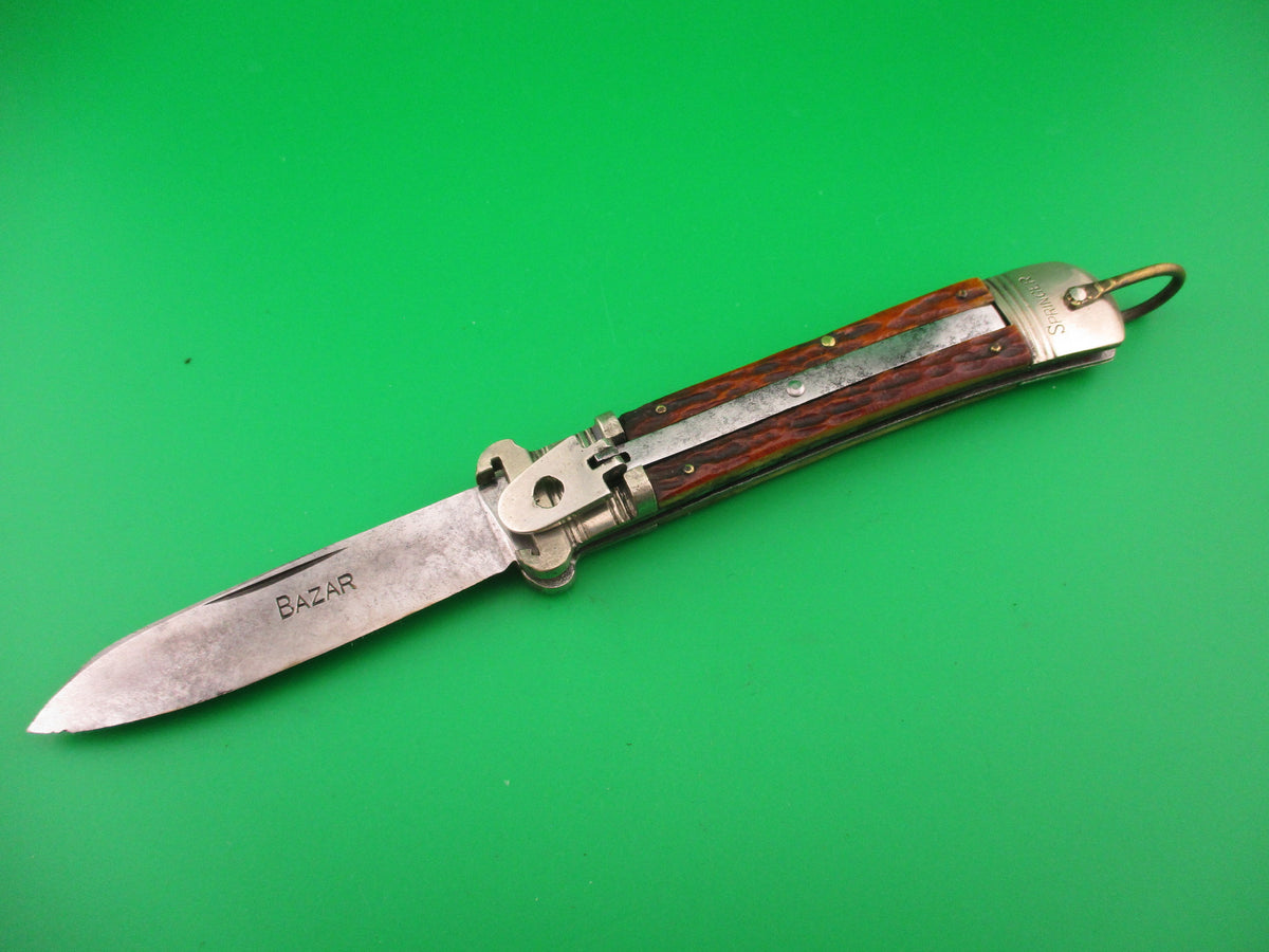 BAZAR 20cm German Shell Puller Lever vintage automatic knife