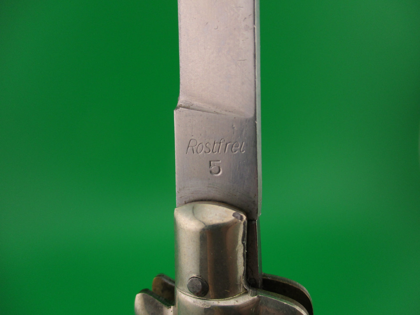Rostfrei 5 22cm Italian BoBc 1960s Vintage Stiletto automatic knife