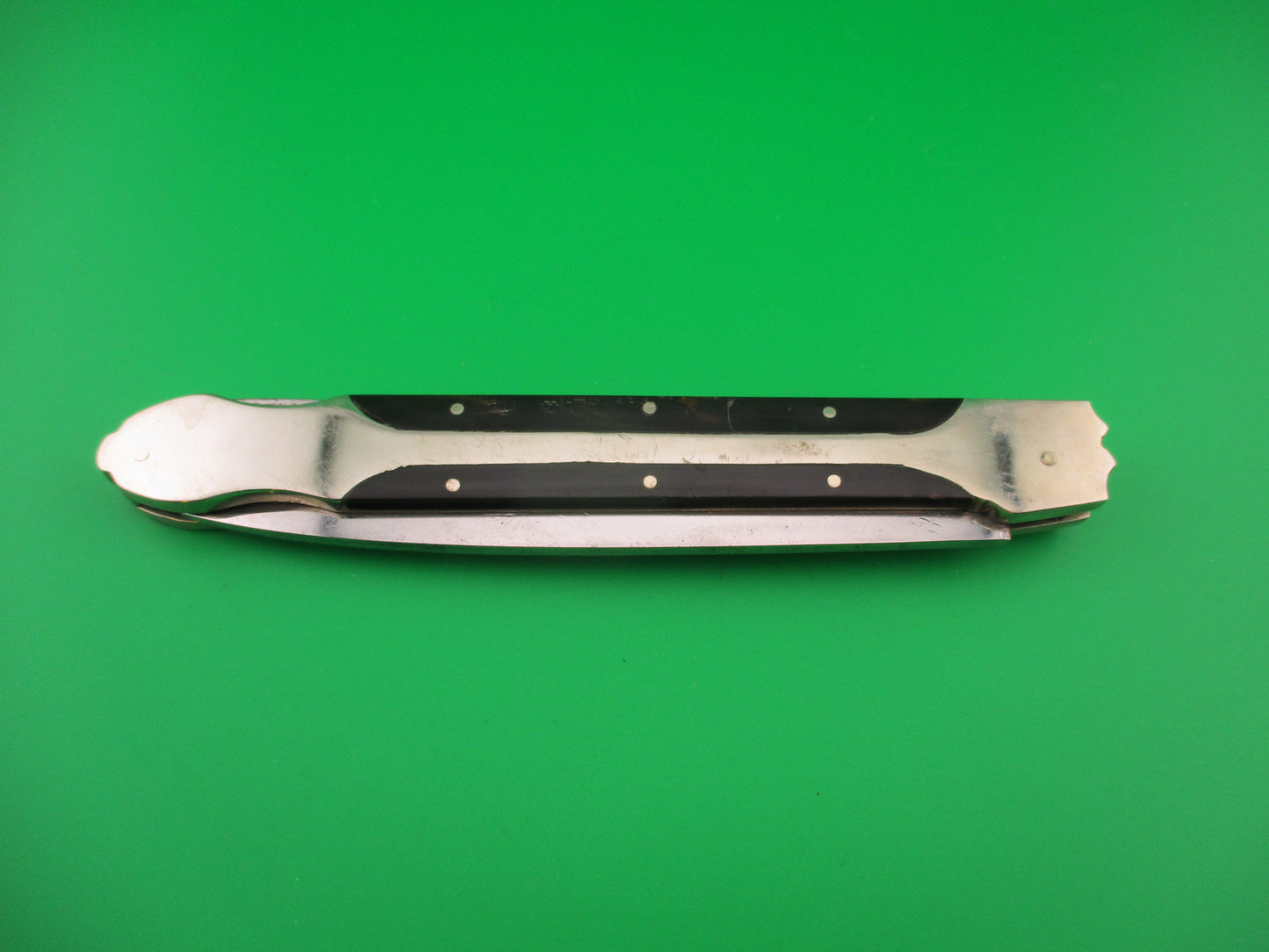 JTK Custom 11 inch Hand Made Automatic lockback Knife Prioletta style release