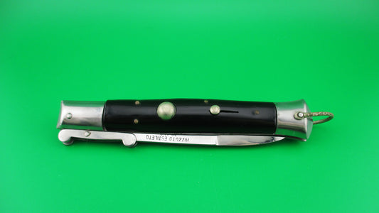 Rizzuto Style STAINLESS STEEL 22cm Japanese Swing Guard automatic knife