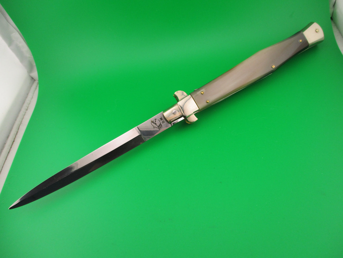 RENZO PASCOTTO Maniago Italy 35cm Italian Flatguard Dagger Picklock Wasp switchblade knife