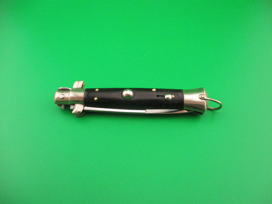 MAURO MARIO 20cm Italian Picklock 1950s bayonet automatic knife w lanyard