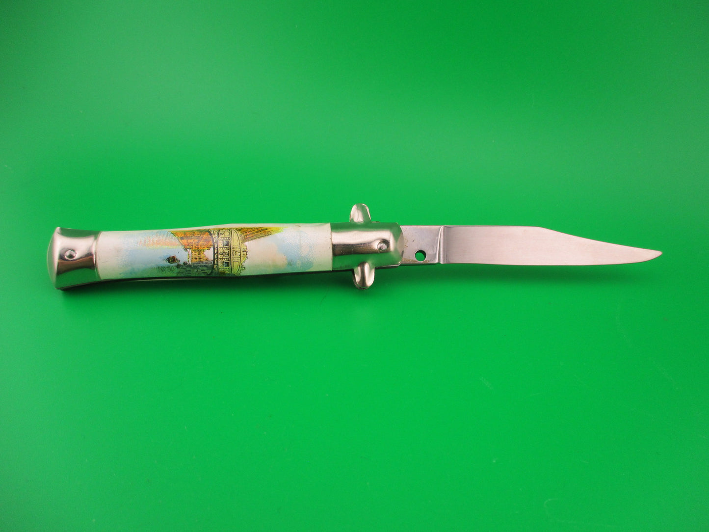 INOX 18cm Italian Ricordo di Venezia Souvenir of Venice automatic knife