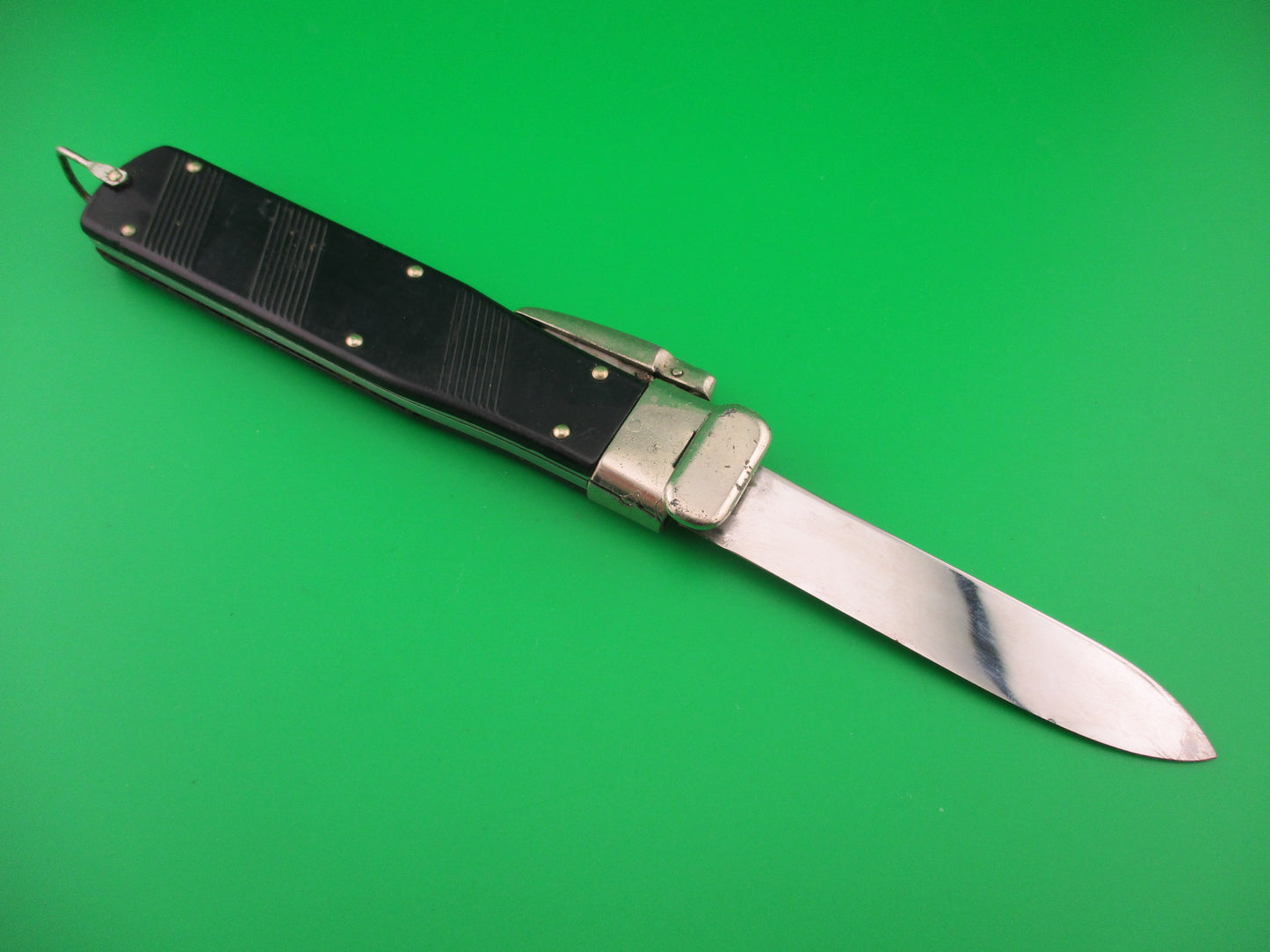 EICKHORN ROSTFREI 1959 23cm German Trap door Gravity knife military