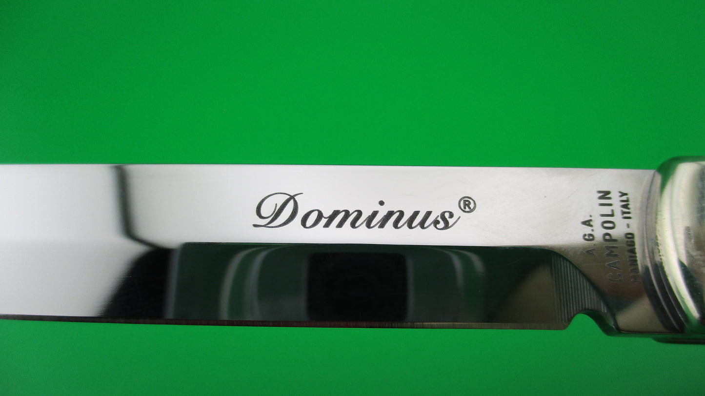 z AGA CAMPOLIN 23cm Dominus Italian Lever release automatic knife NIB