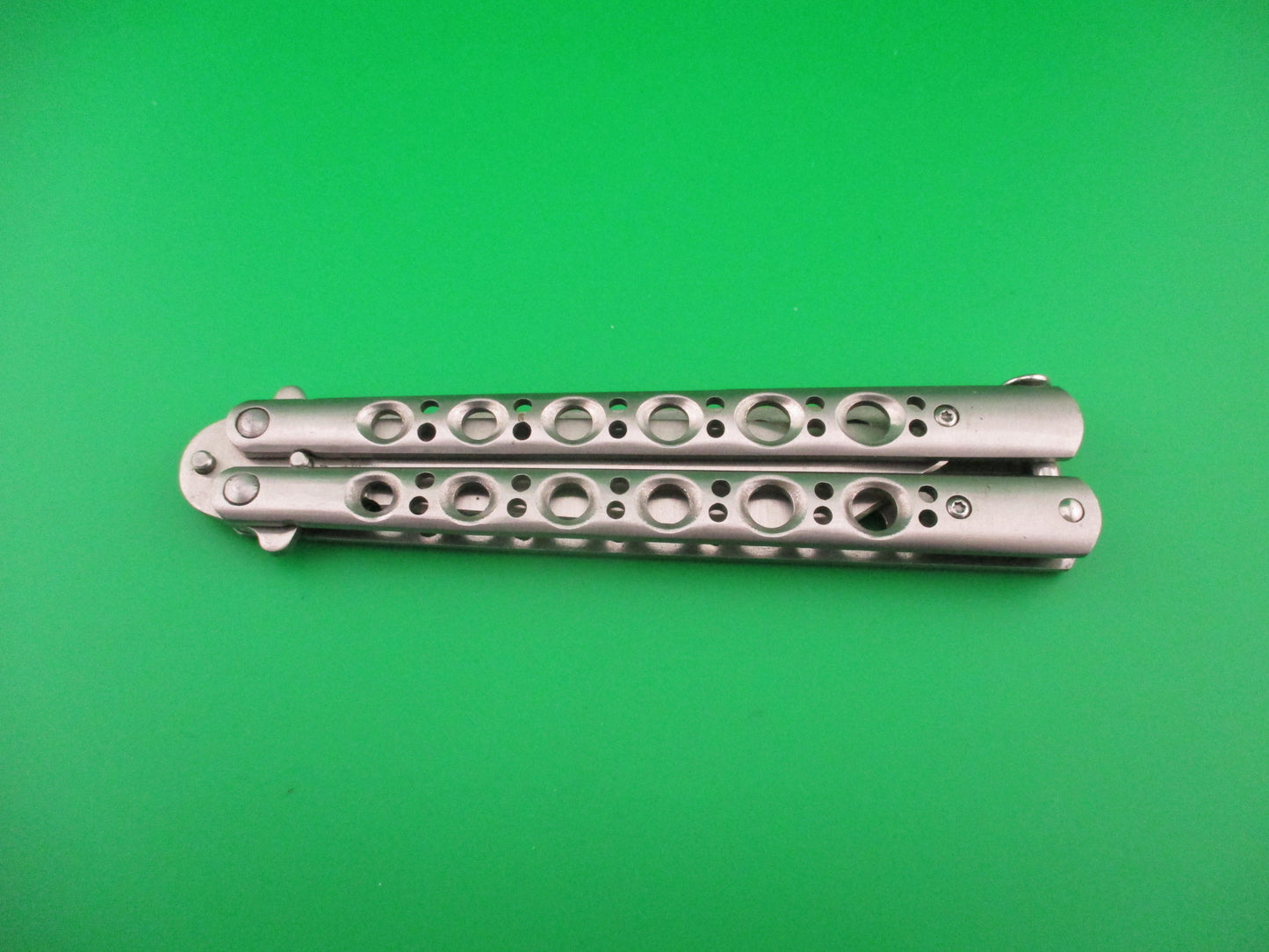 Benchmade style Balisong Butterfly Tanto blade knife copy?