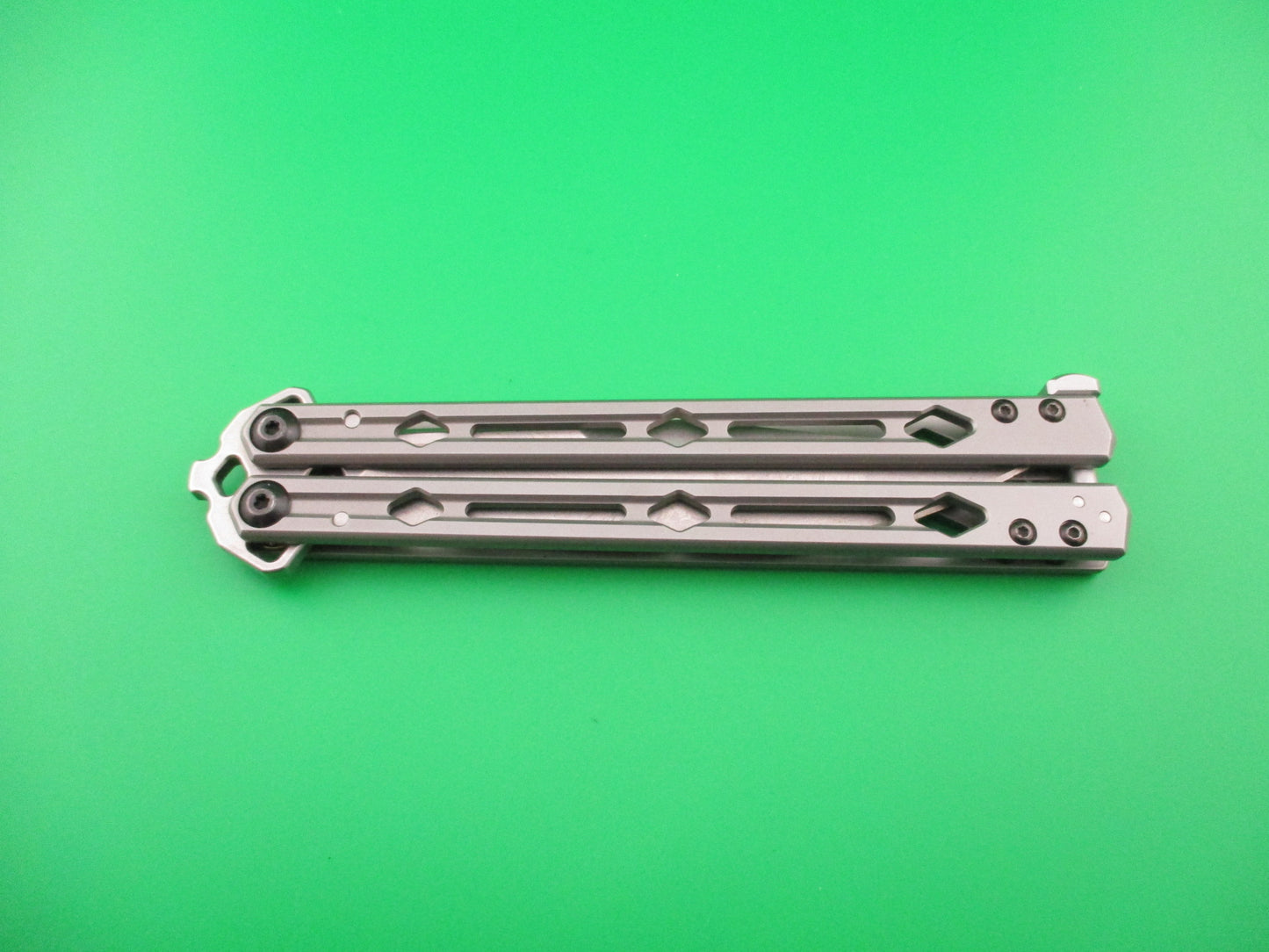 Kershaw Lucha Balisong Butterfly - Stainless Steel (4.6" Magnacut SW) 5150MAG