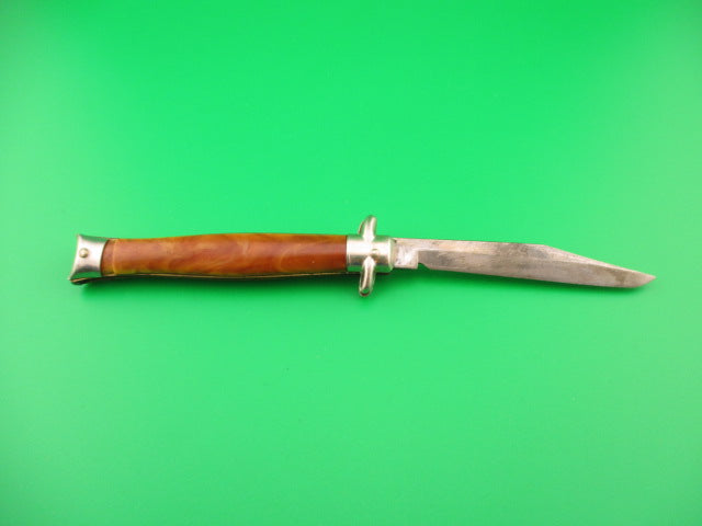 COLONIAL SHUR SNAP Bowtie 3rd Gen Caramel Vintage switchblade bowtie knife