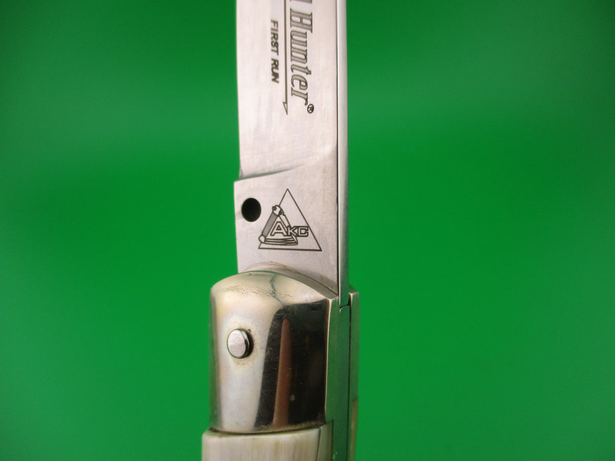 AKC 18cm Italian Lockback Horn Speed Hunter First Run automatic knife