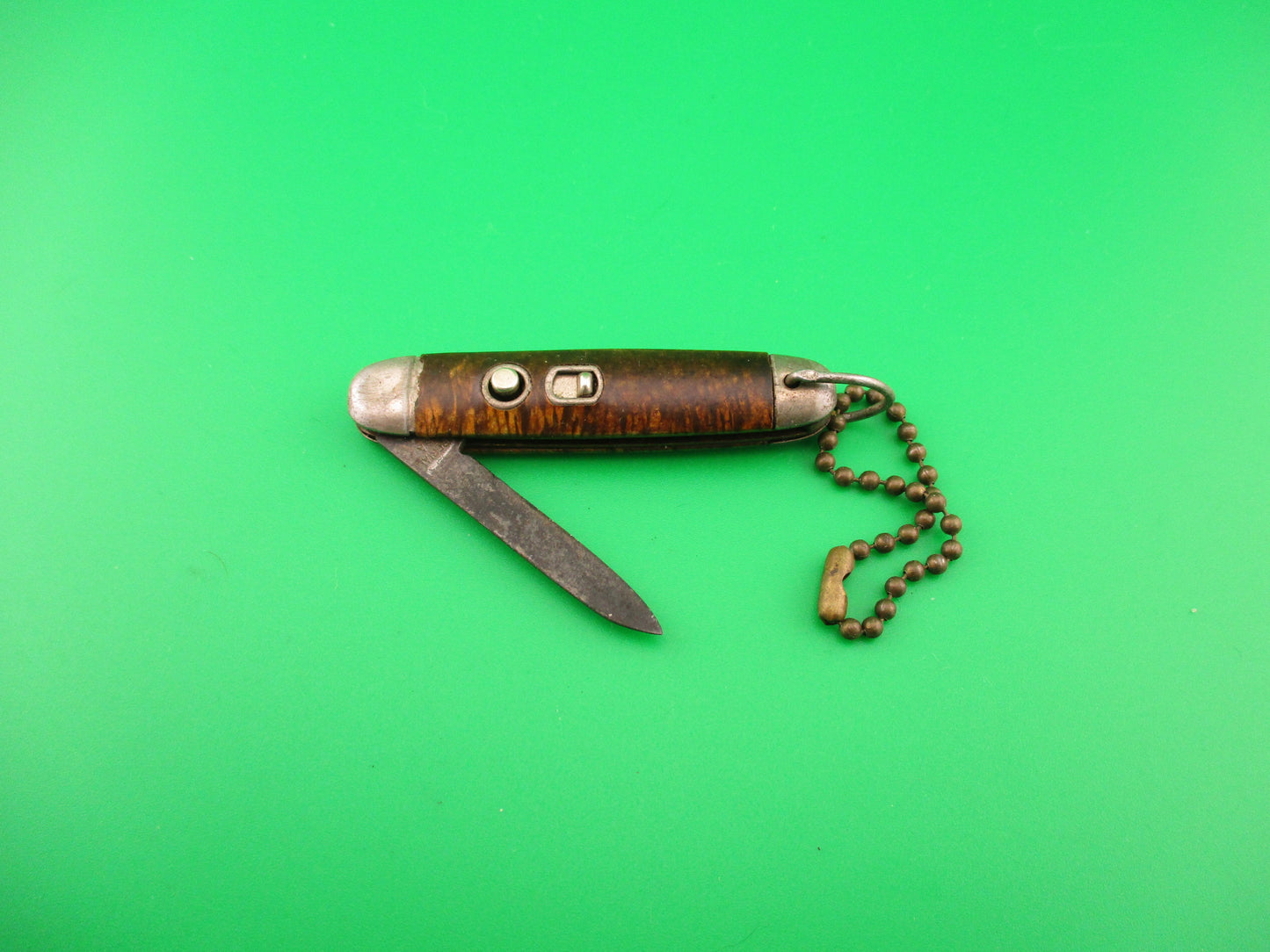 Imperial Jackomatic Jr Keychain switchblade smoked pearl mottled Fire survivor