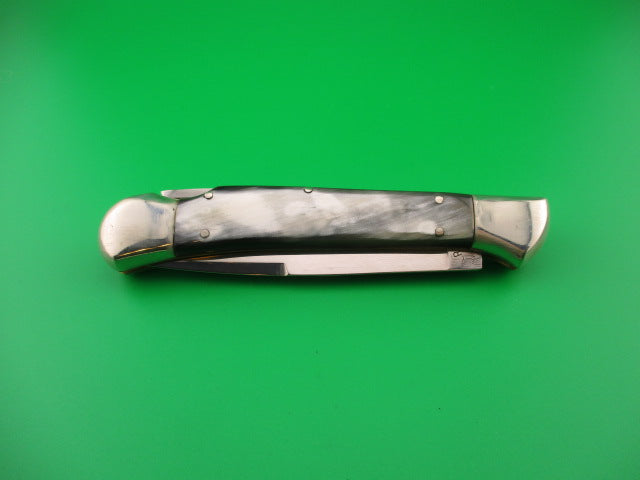 AROSA MANIAGO ITALY 24cm Italian DM Horn Lockback automatic knife