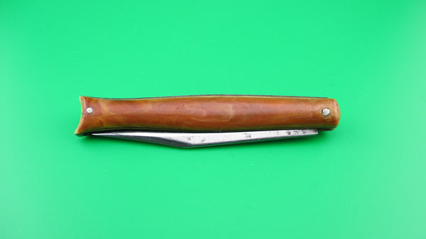 COLONIAL SHUR SNAP Fishtail Caramel Early 2nd Gen switchblade knife ...