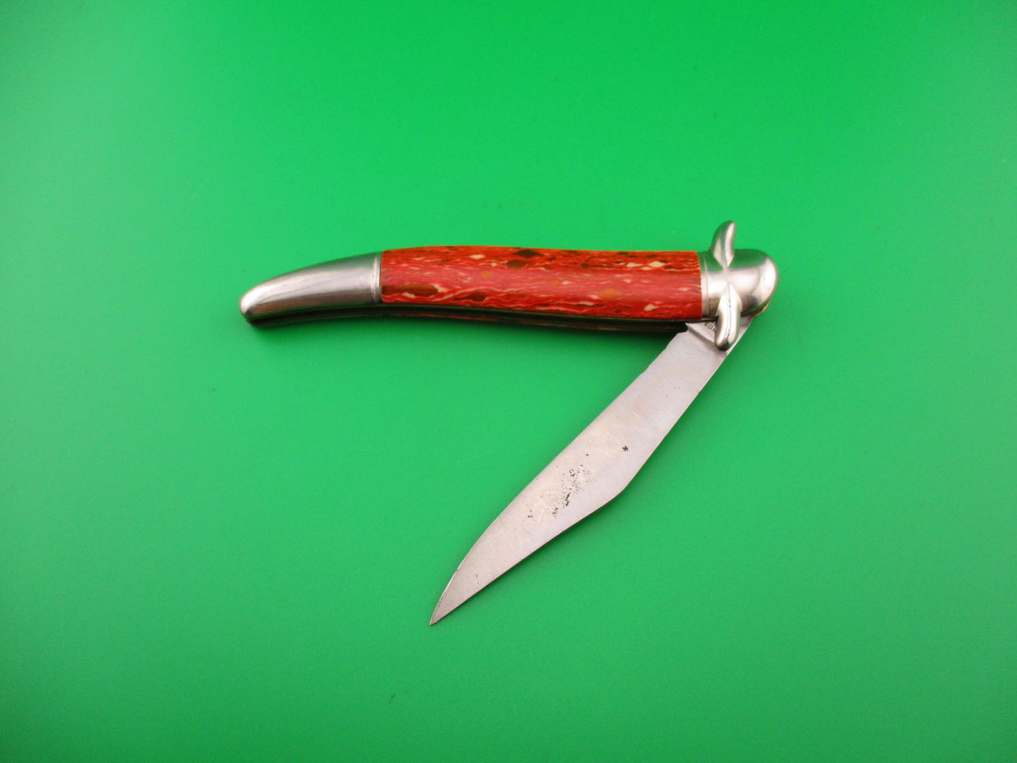 Hammer Brand Imperial toothpick crossguard Firebrick vintage switchblade