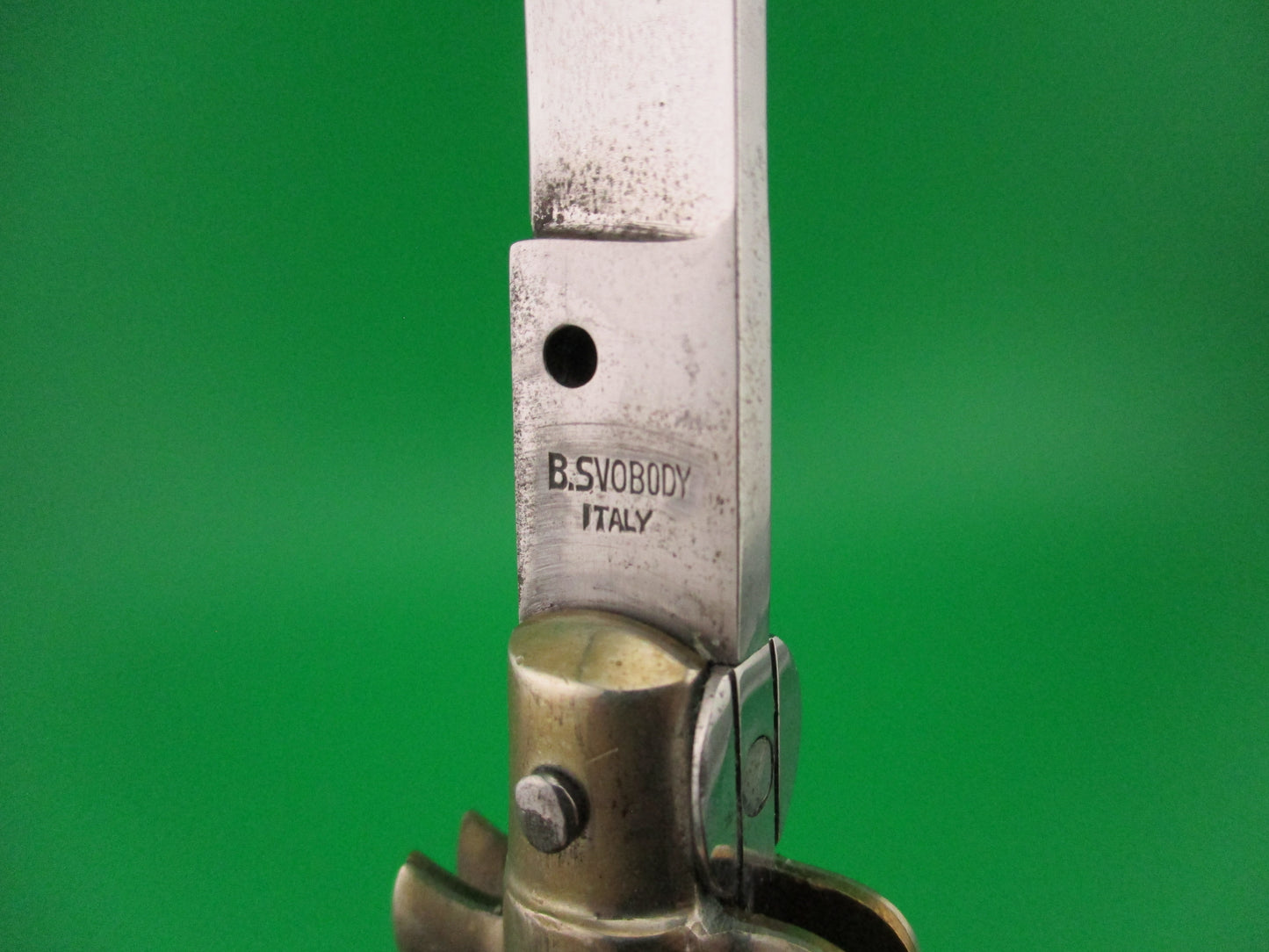 B SVOBODY ITALY 21cm Italian Picklock 1950s vintage automatic knife