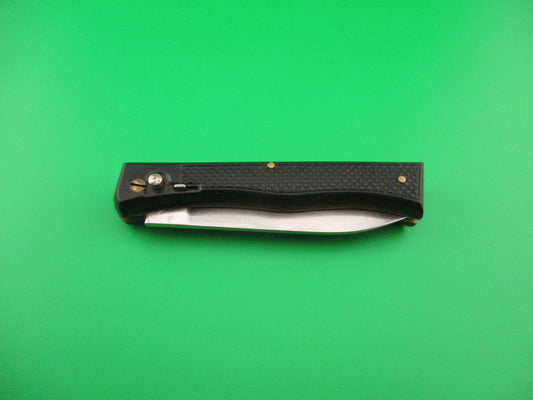 FLORINOX 19cm French BoBc Black checkered vintage automatic knife