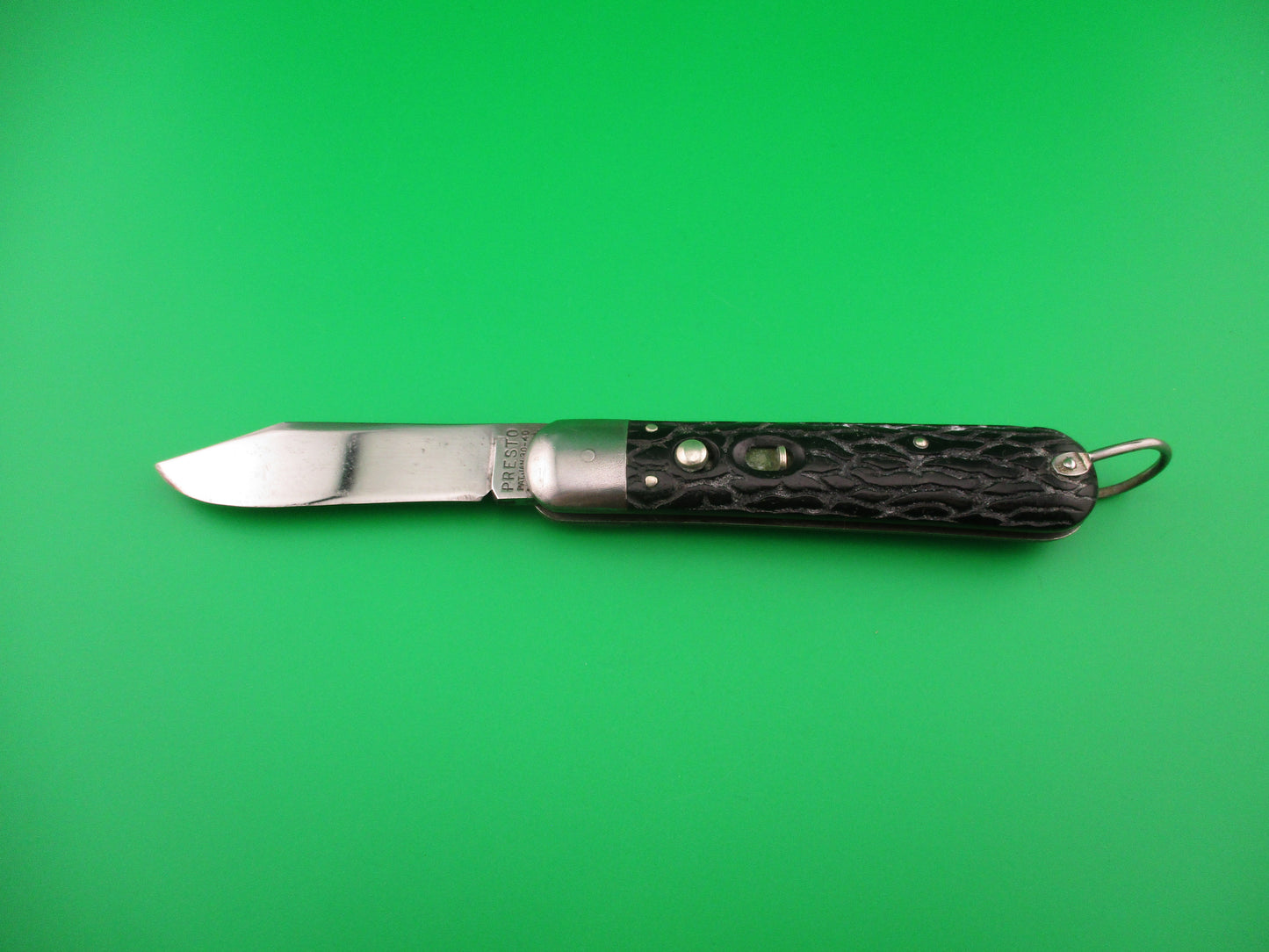 PRESTO M2 Geo Schrade Knife Co Military paratrooper black switchblade knife