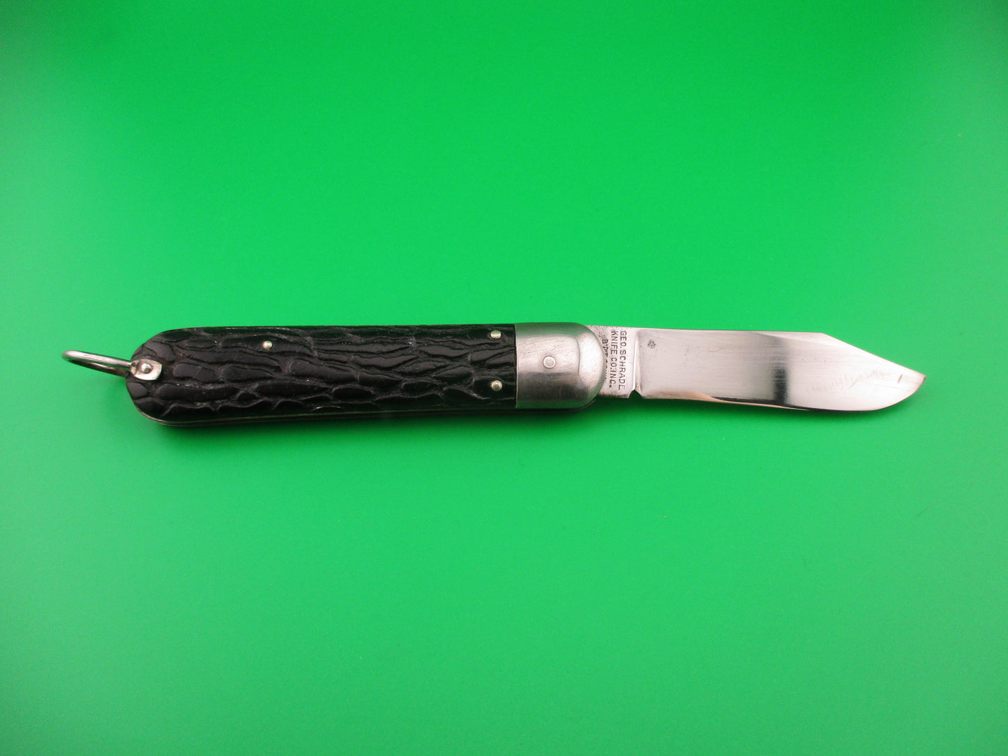 PRESTO M2 Geo Schrade Knife Co Military paratrooper black switchblade knife