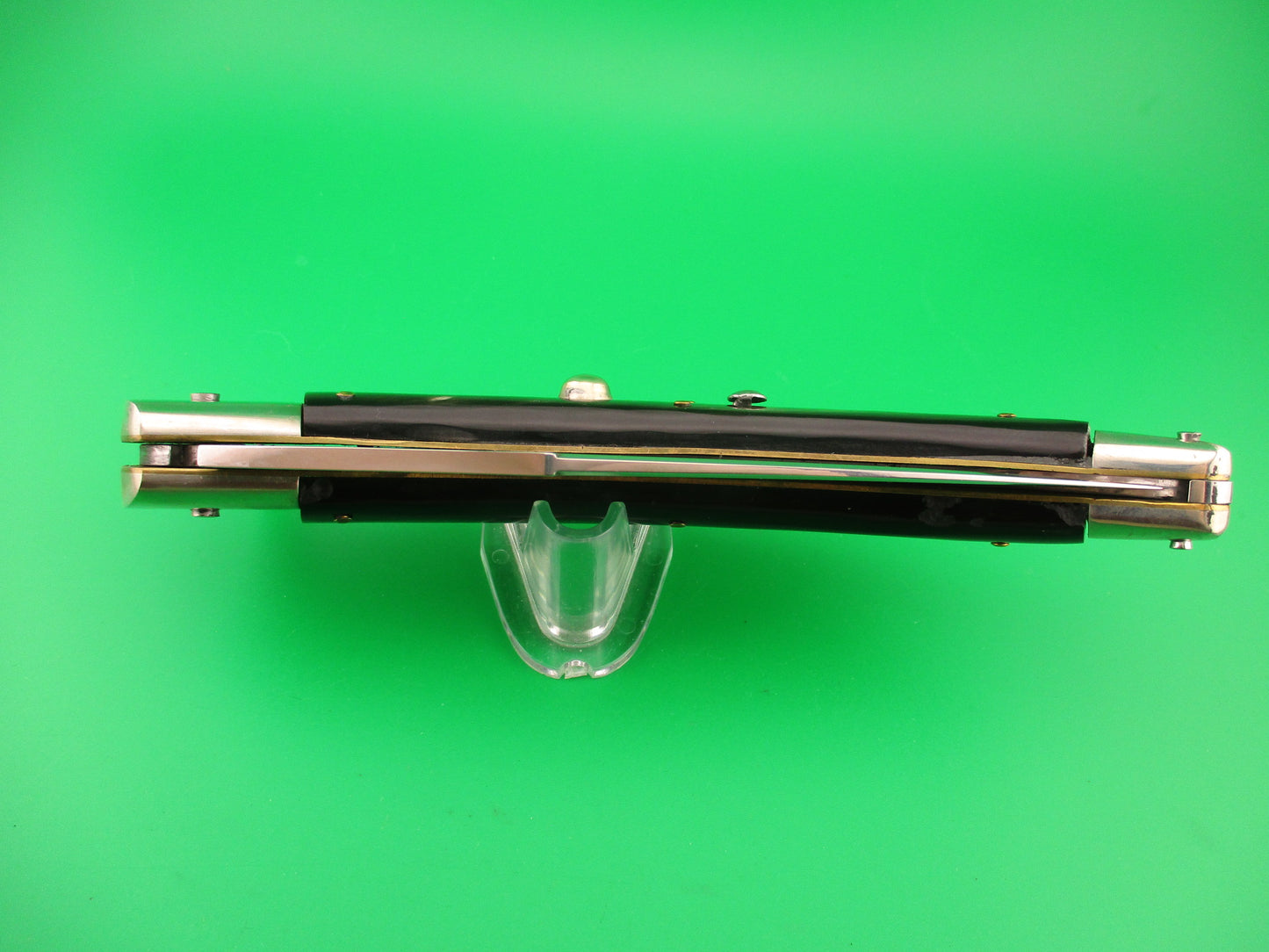 AGA CAMPOLIN ITALY 30cm Italian Horn Catalana Fulcrum automatic knife