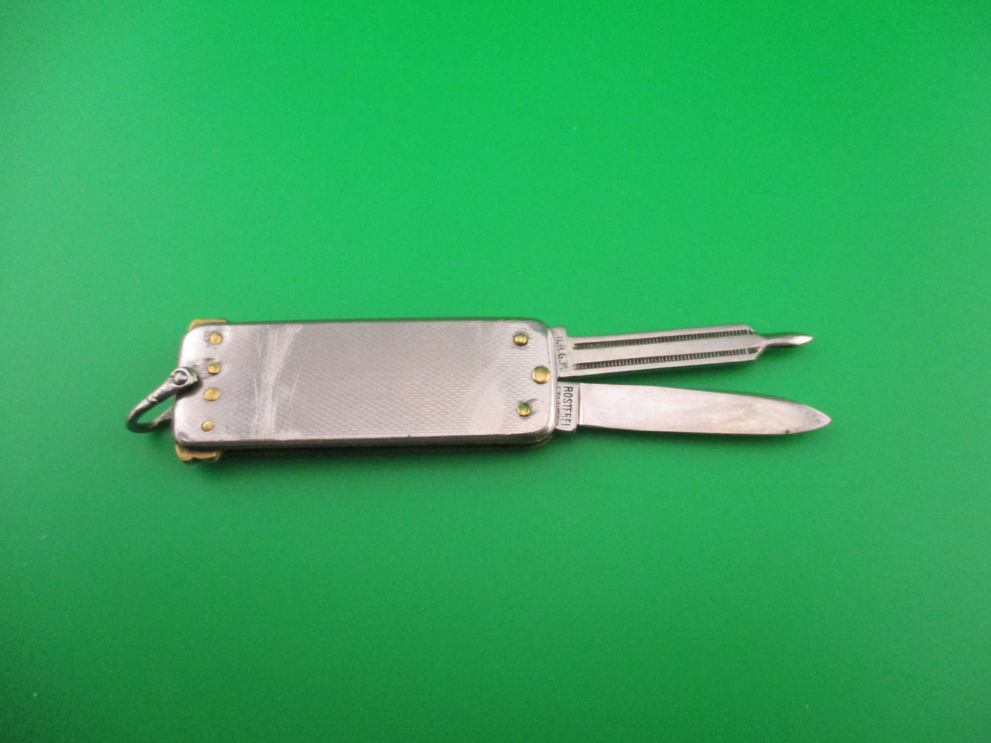 BROCHNOHF SOLINGEN 10cm German Lobster 2 blade coil spring automatic knife