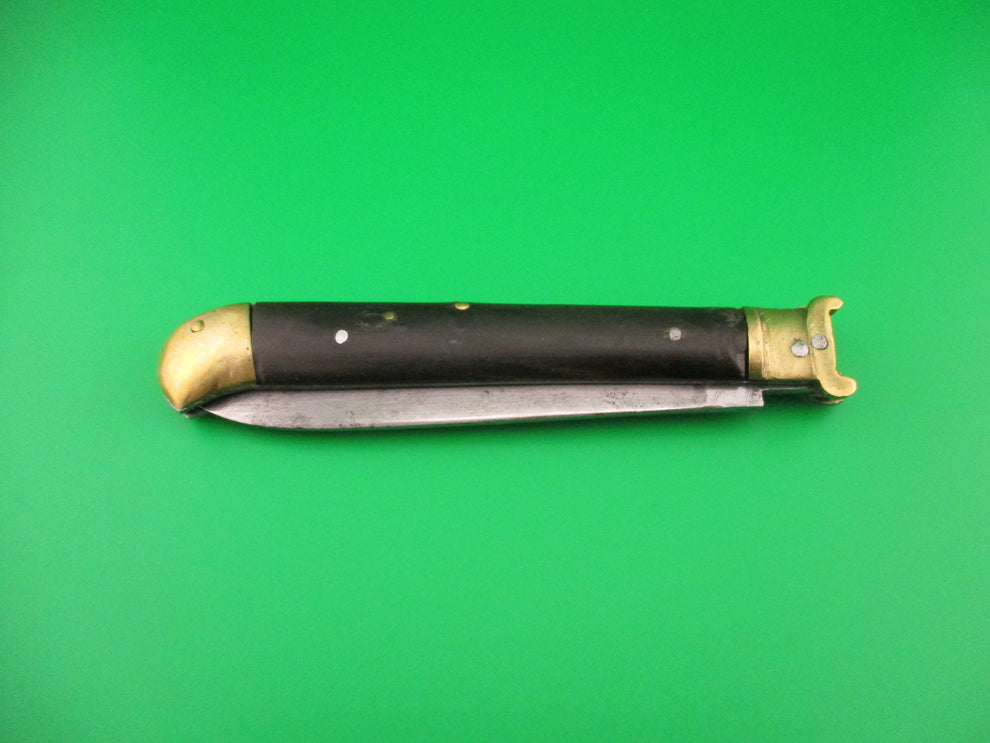 No 6 SHEFFIELD STEEL Indian Shell puller lever Brass & Horn automatic ...