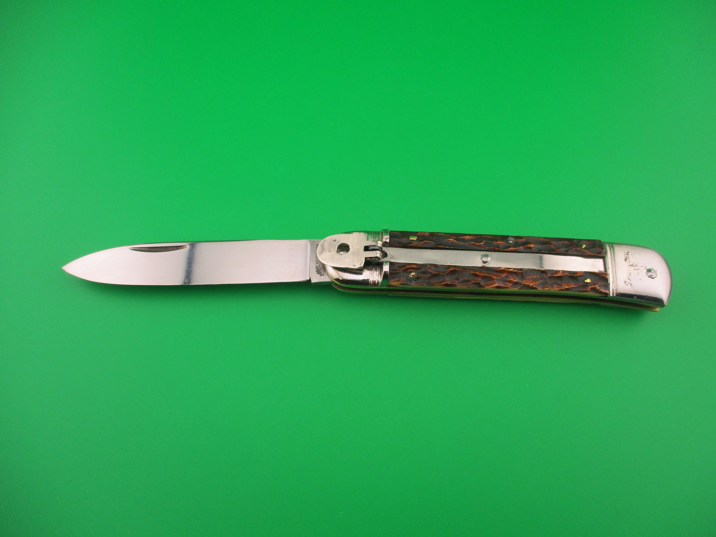 Weidmanns Heil SOLINGEN GERMANY 11cm German Lever Bone SPRINGER automatic