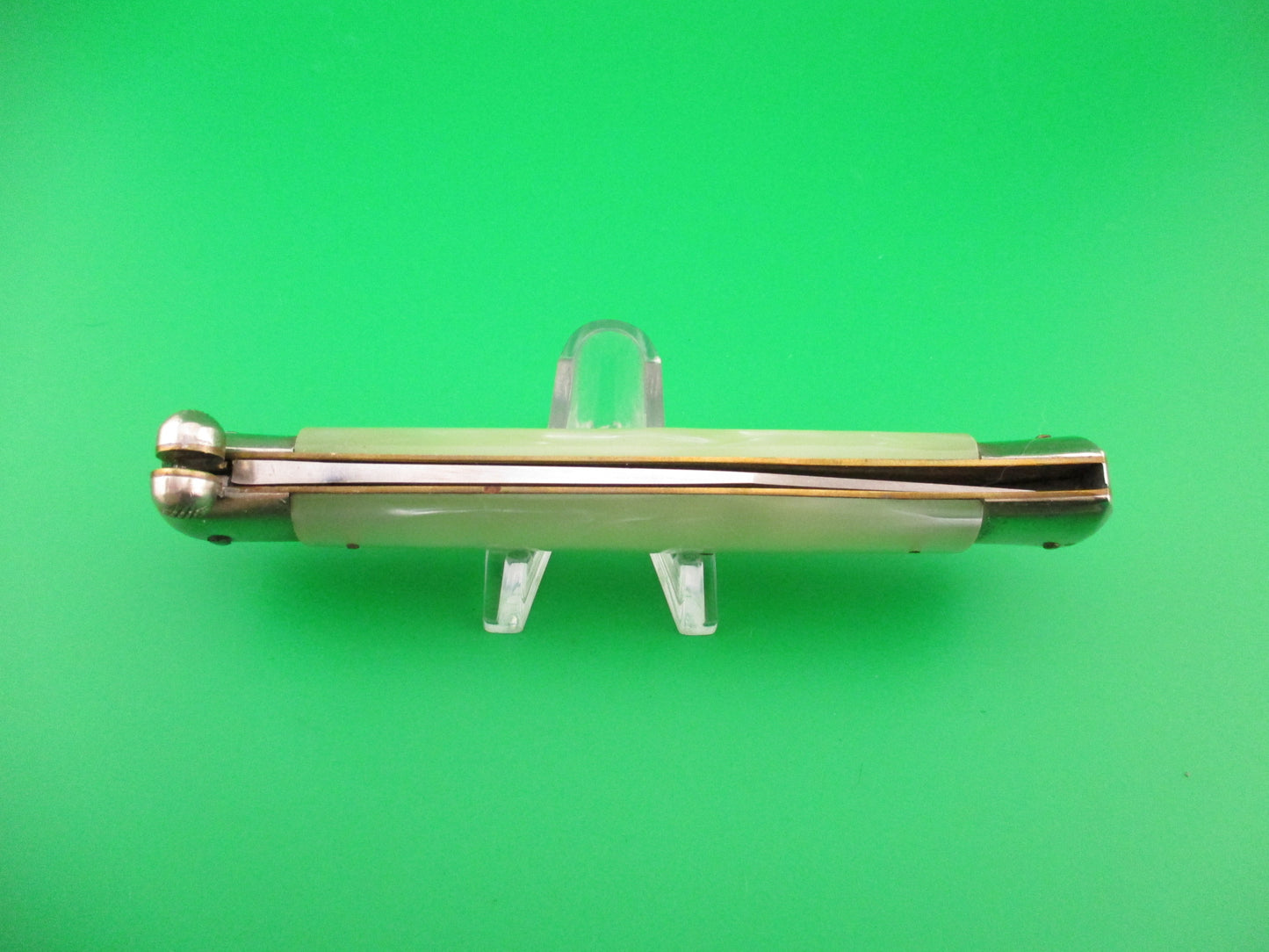 RAPID SZL ROSTFREI 25cm Italian Knob open manual Pearlex vintage knife