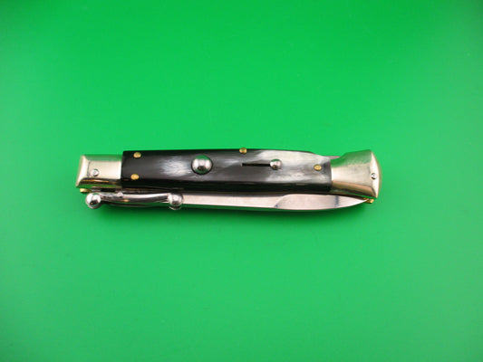 DM Dolphin SPADON 23cm Italian Swing Guard Horn automatic knife