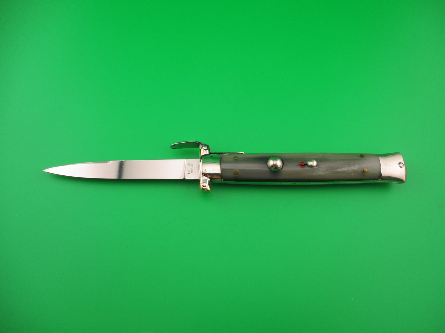 C JUL HERBERTZ 21cm Italian 1960s Trapdoor OTF switchblade NOS