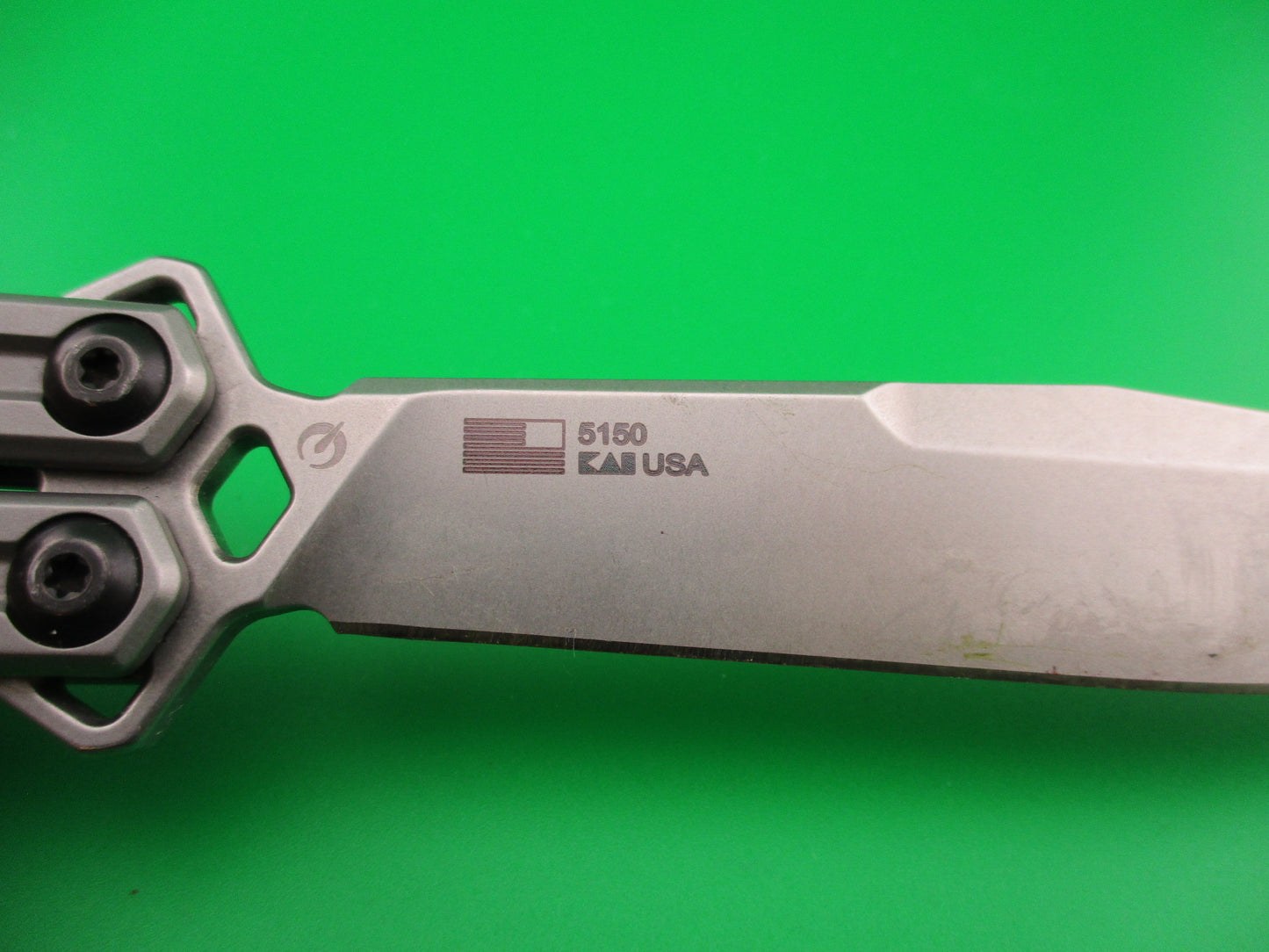 Kershaw Lucha Balisong Butterfly - Stainless Steel (4.6" Magnacut SW) 5150MAG