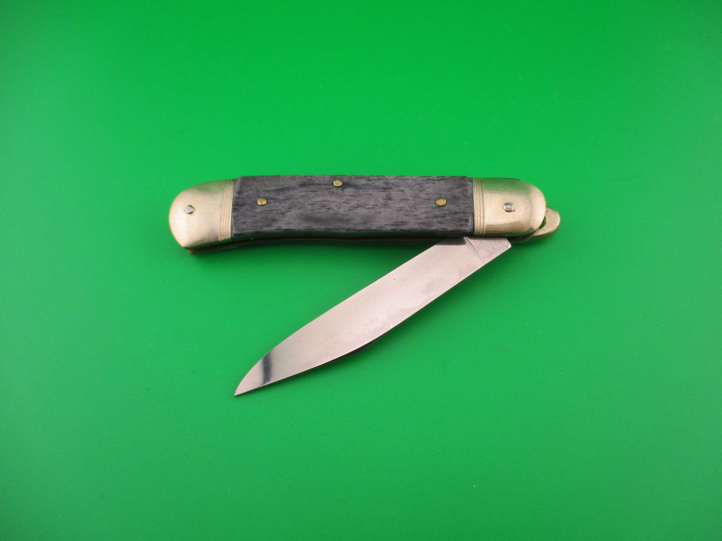 Hubertus SOLINGEN 10cm German Lever Smooth Gray bone automatic knife