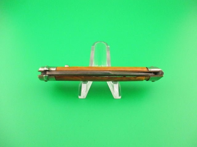 COLONIAL SHUR SNAP Bowtie 3rd Gen Caramel Vintage switchblade bowtie knife