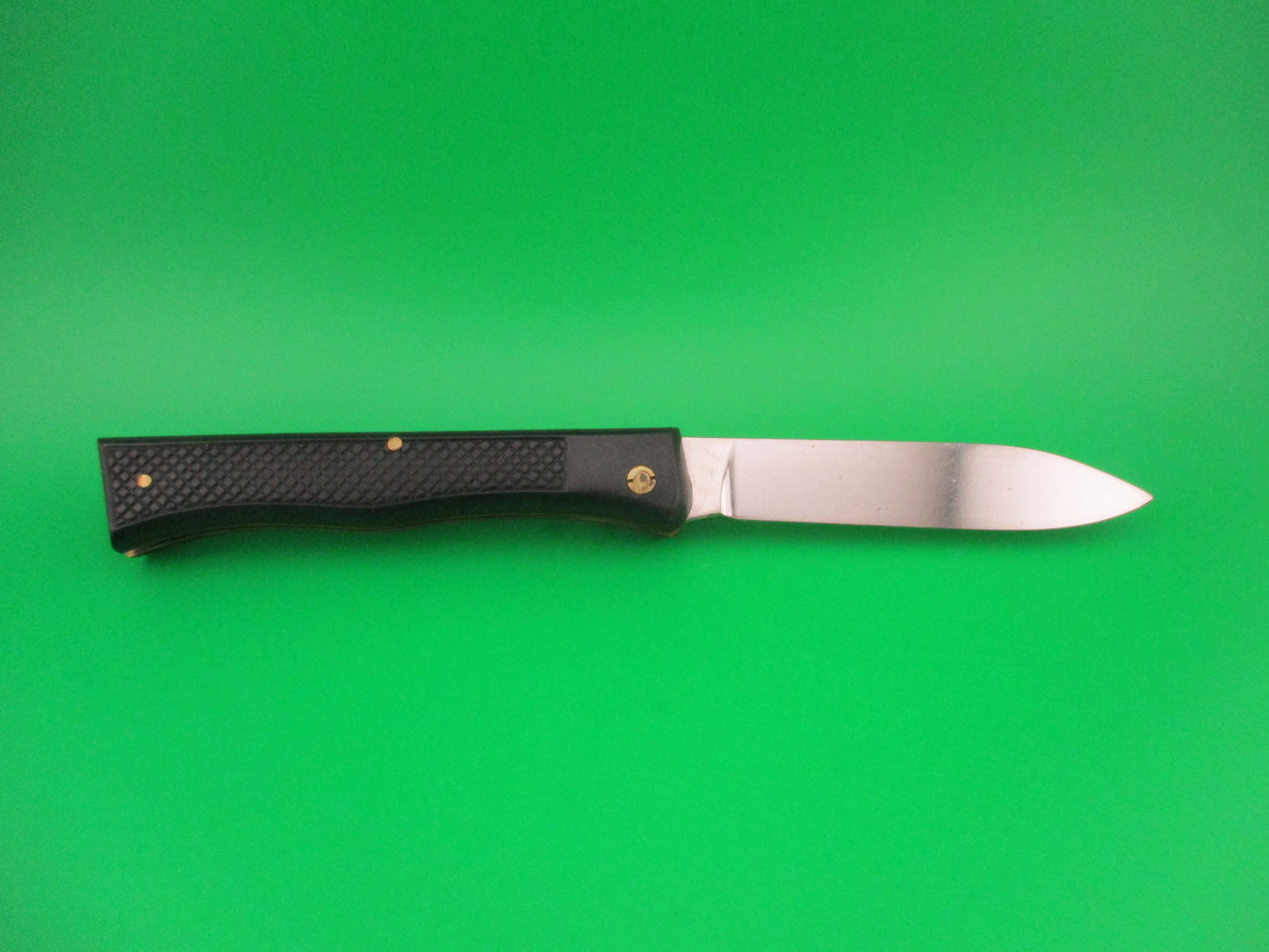FLORINOX 19cm French BoBc Black checkered vintage automatic knife