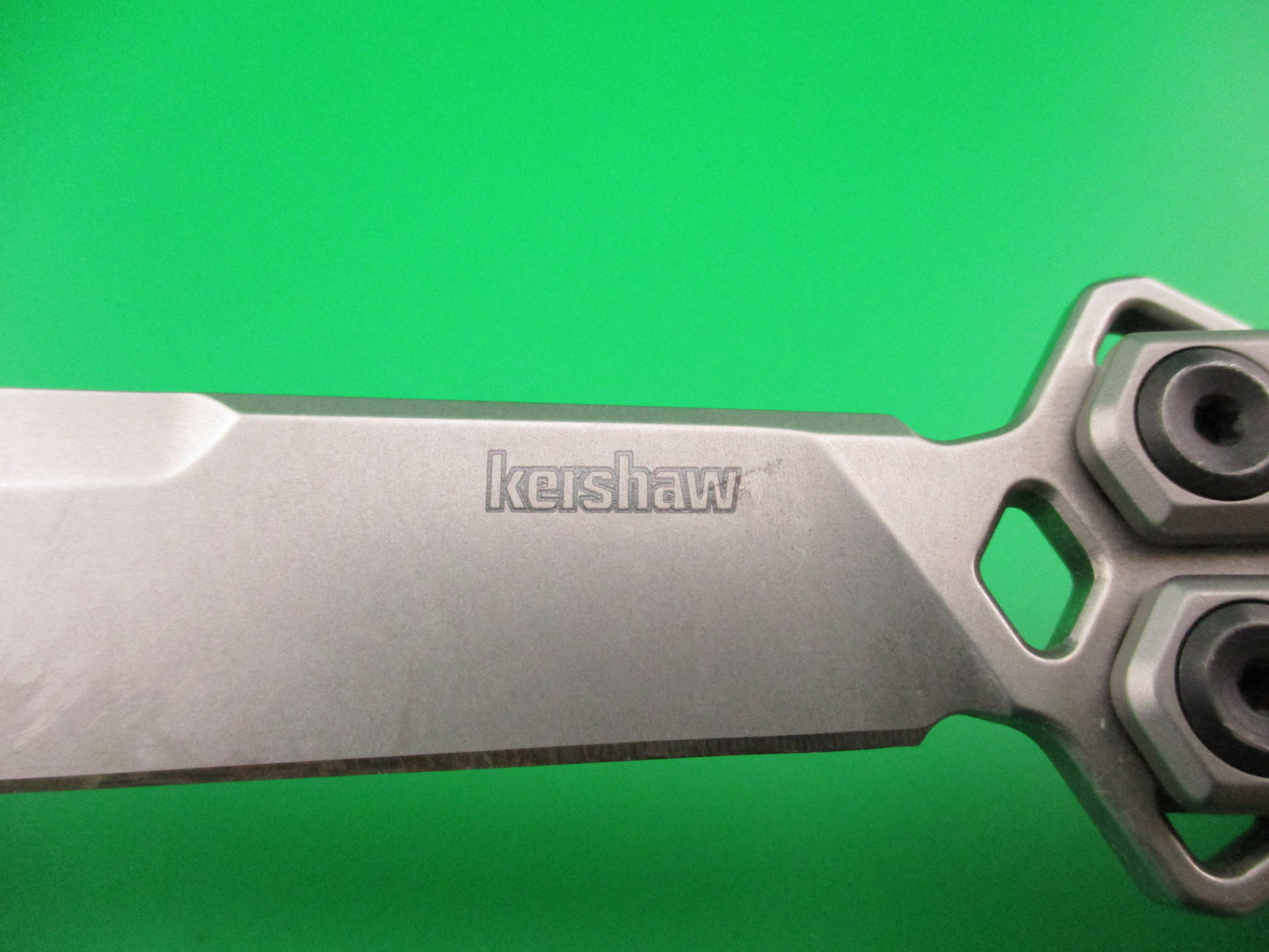 Kershaw Lucha Balisong Butterfly - Stainless Steel (4.6" Magnacut SW) 5150MAG