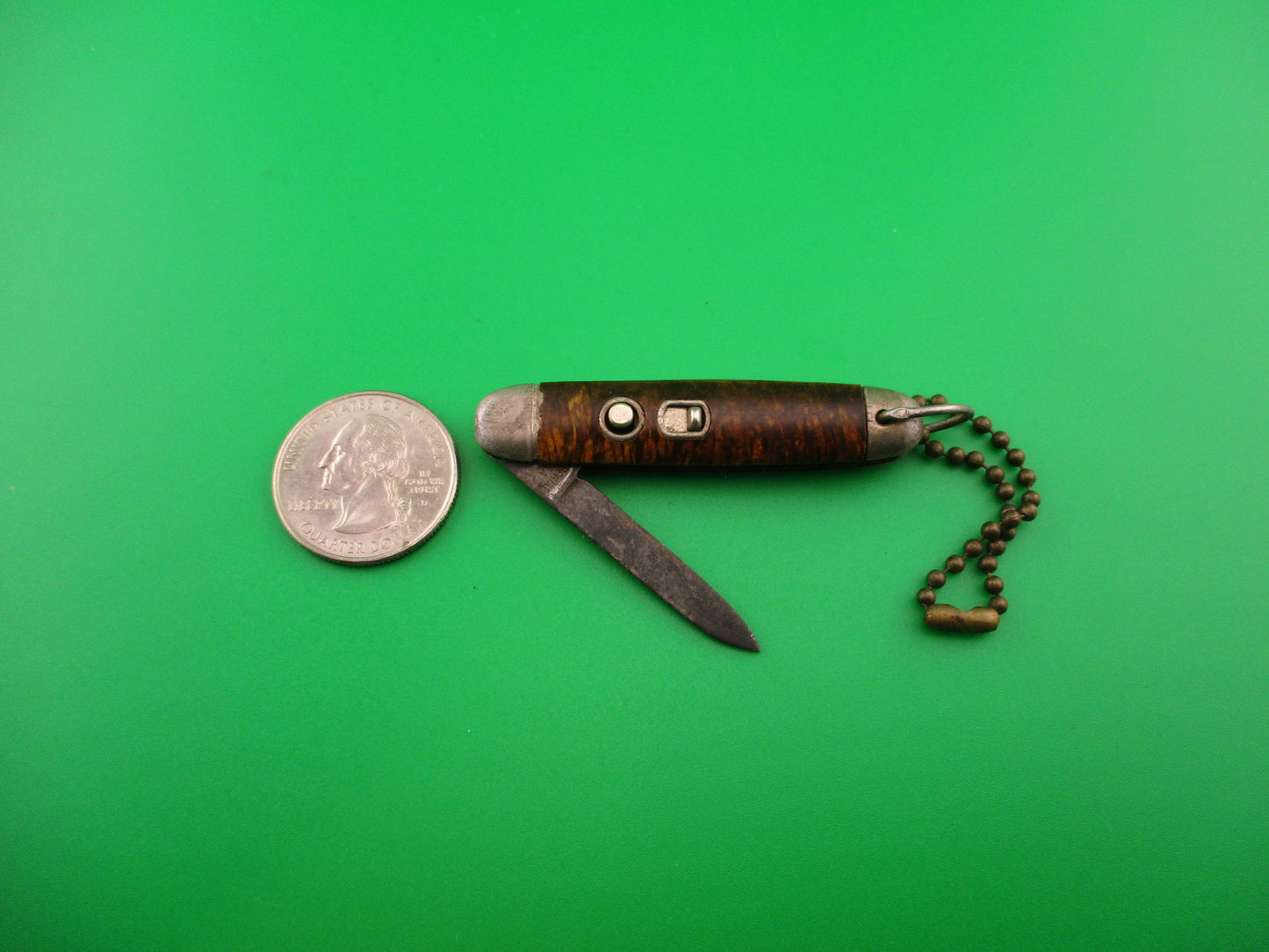 Imperial Jackomatic Jr Keychain switchblade smoked pearl mottled Fire survivor