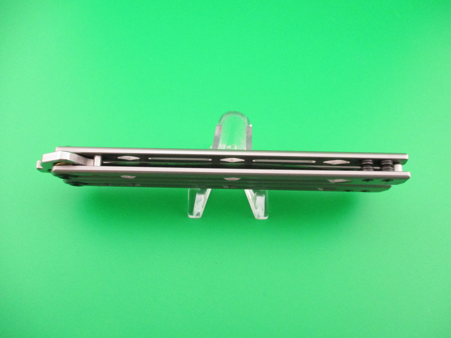 Kershaw Lucha Balisong Butterfly - Stainless Steel (4.6" Magnacut SW) 5150MAG