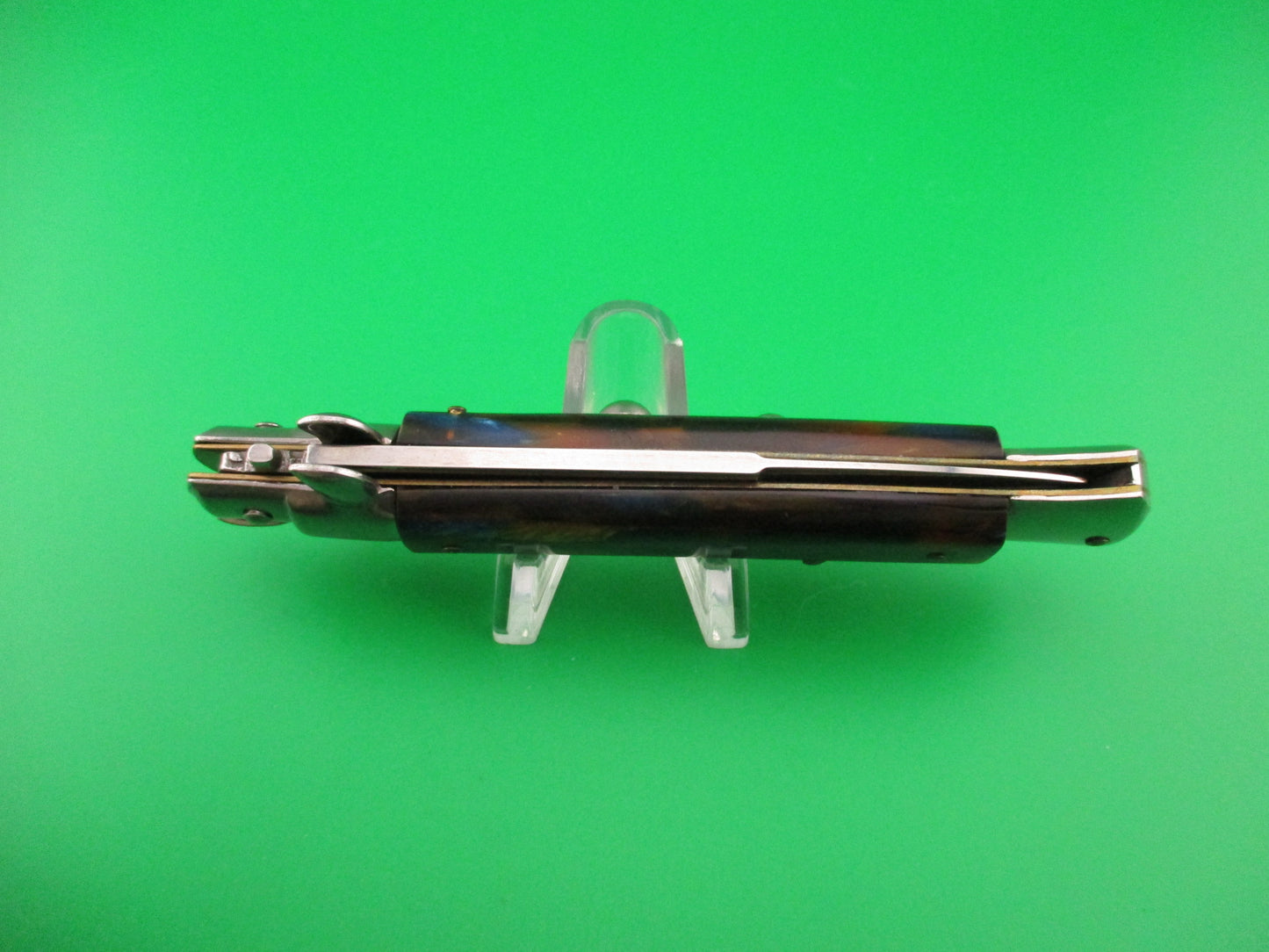 ITALY STAINLESS 22cm Italian Swivel bolster Wild Colors automatic knife