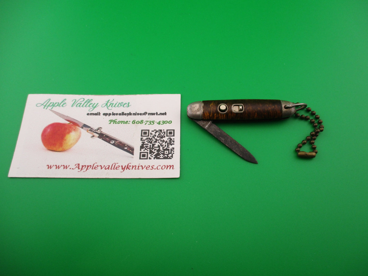 Imperial Jackomatic Jr Keychain switchblade smoked pearl mottled Fire survivor