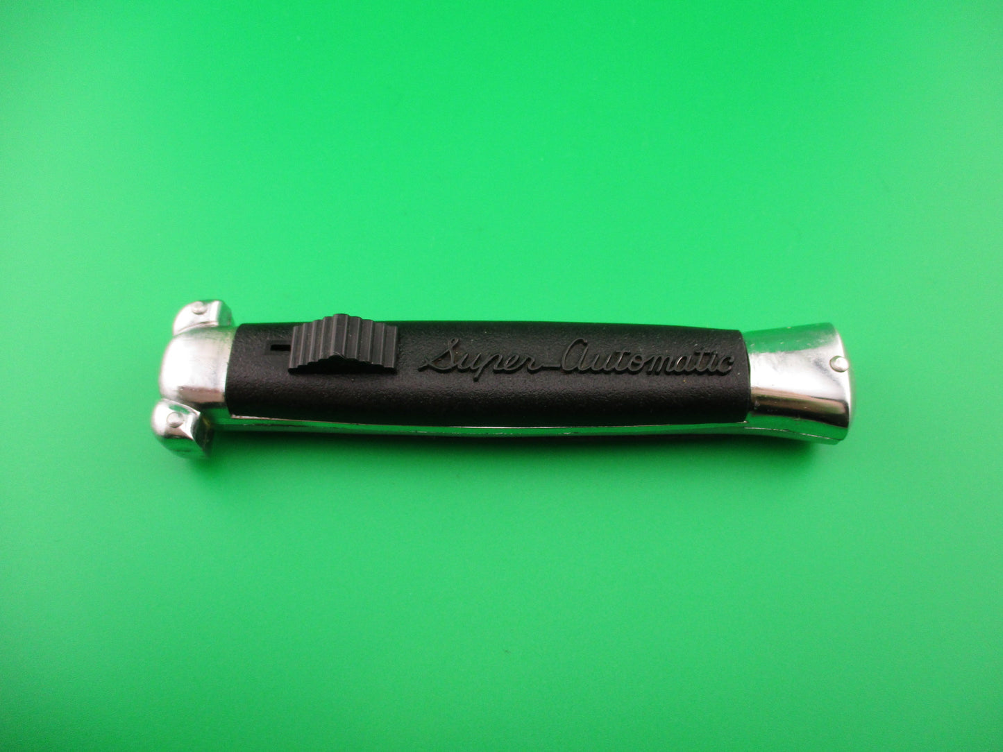 STAINLESS STEEL 22cm Super Automatic Black OTF DA switchblade knife
