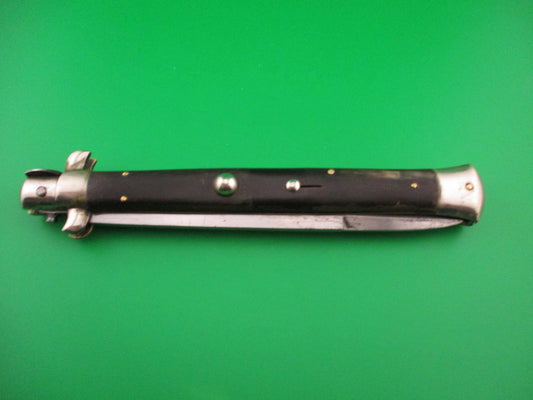 ITALY INOX 33cm Italian Picklock Horn Vintage 1950s automatic knife