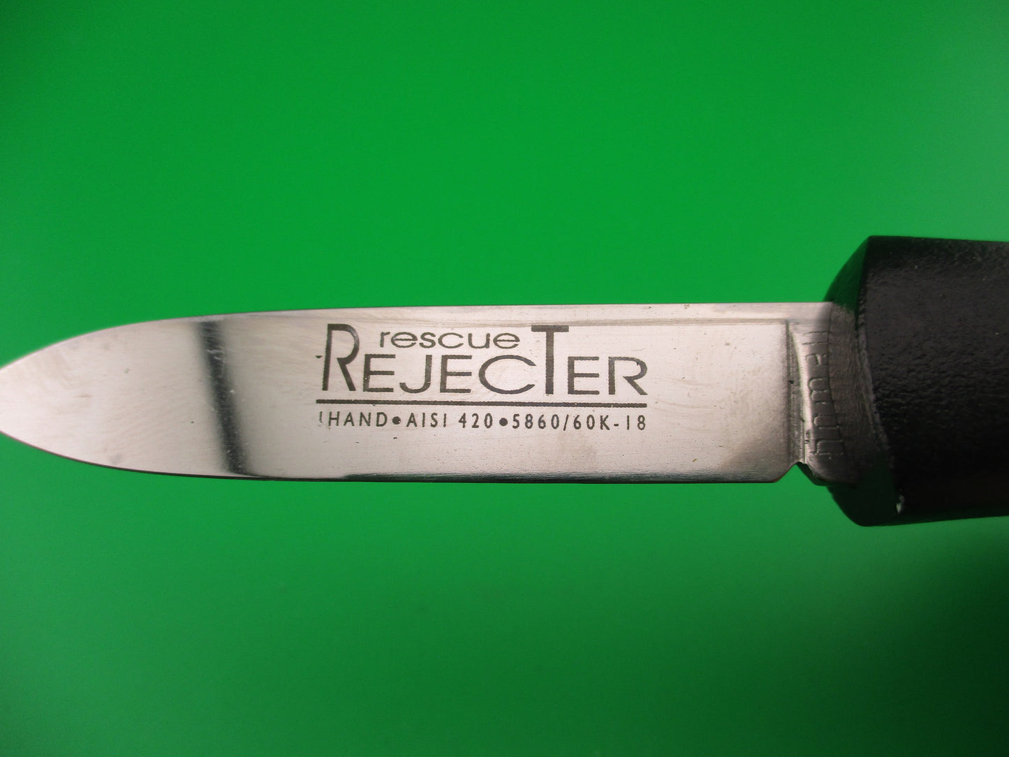 RESCUE REJECTER HOMEIJ 17cm Belgium OTF DA Vintage automatic knife